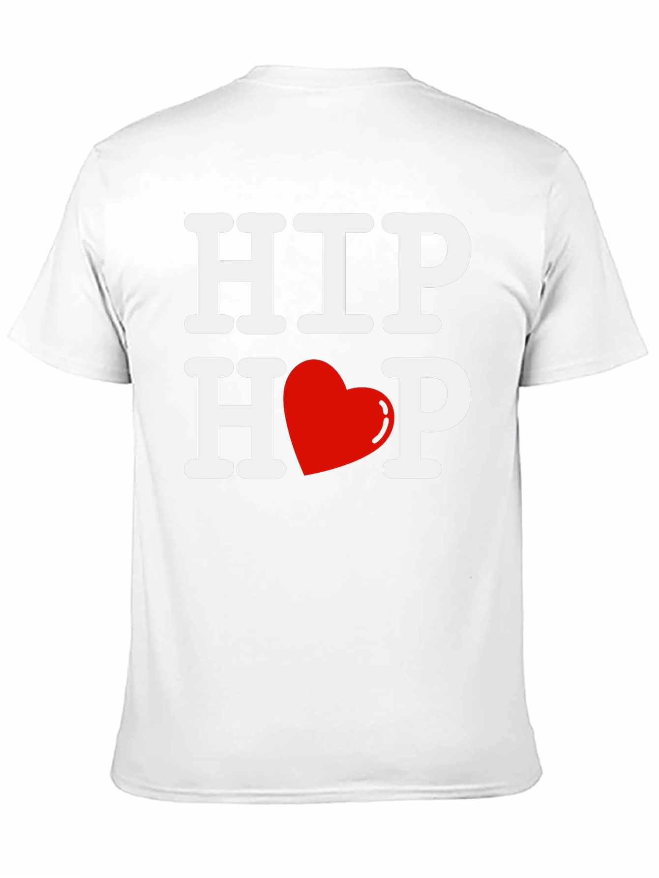 Hip Hop Heart T-Shirt - Graphic Print