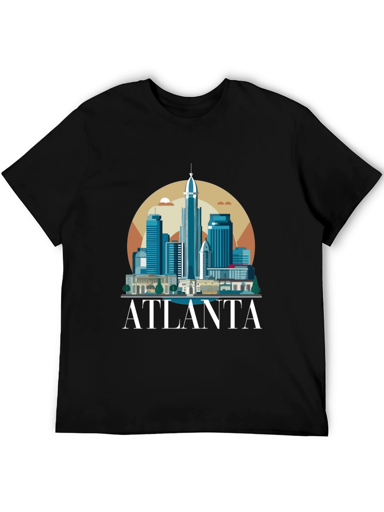 Atlanta Skyline Graphic Tee