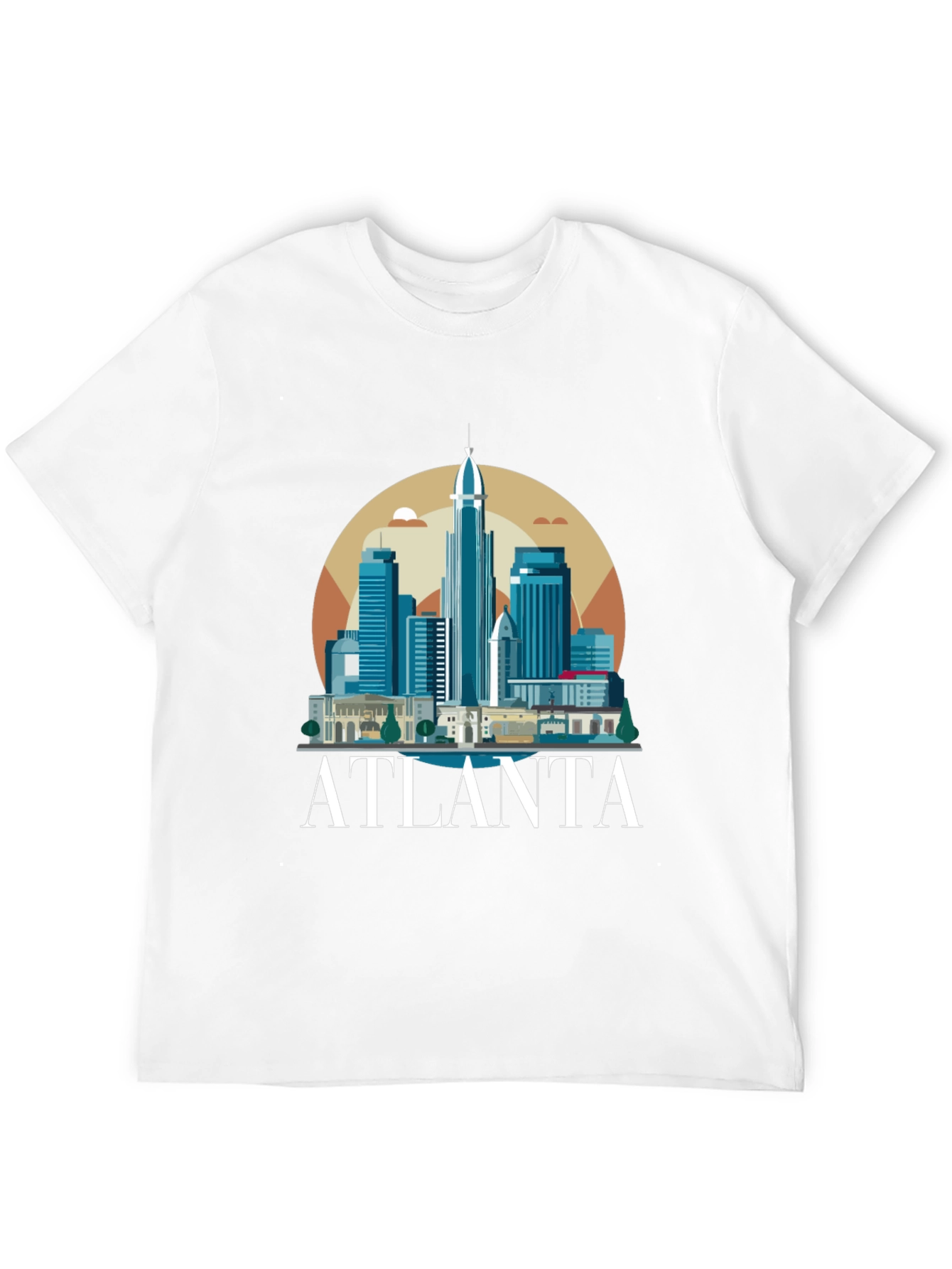 Atlanta Skyline Graphic Tee