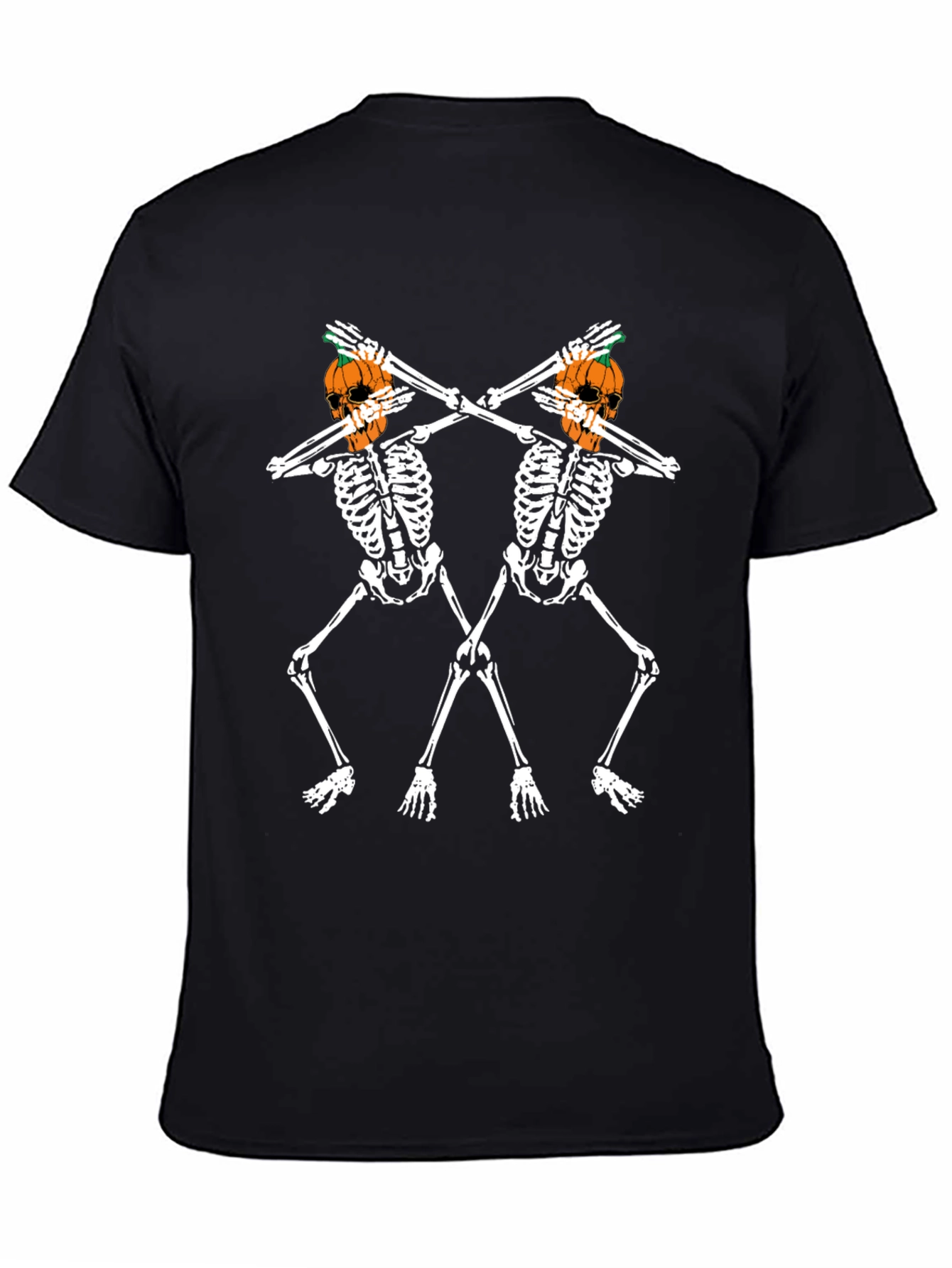 Spooky Season Skeleton Pumpkin T-Shirt