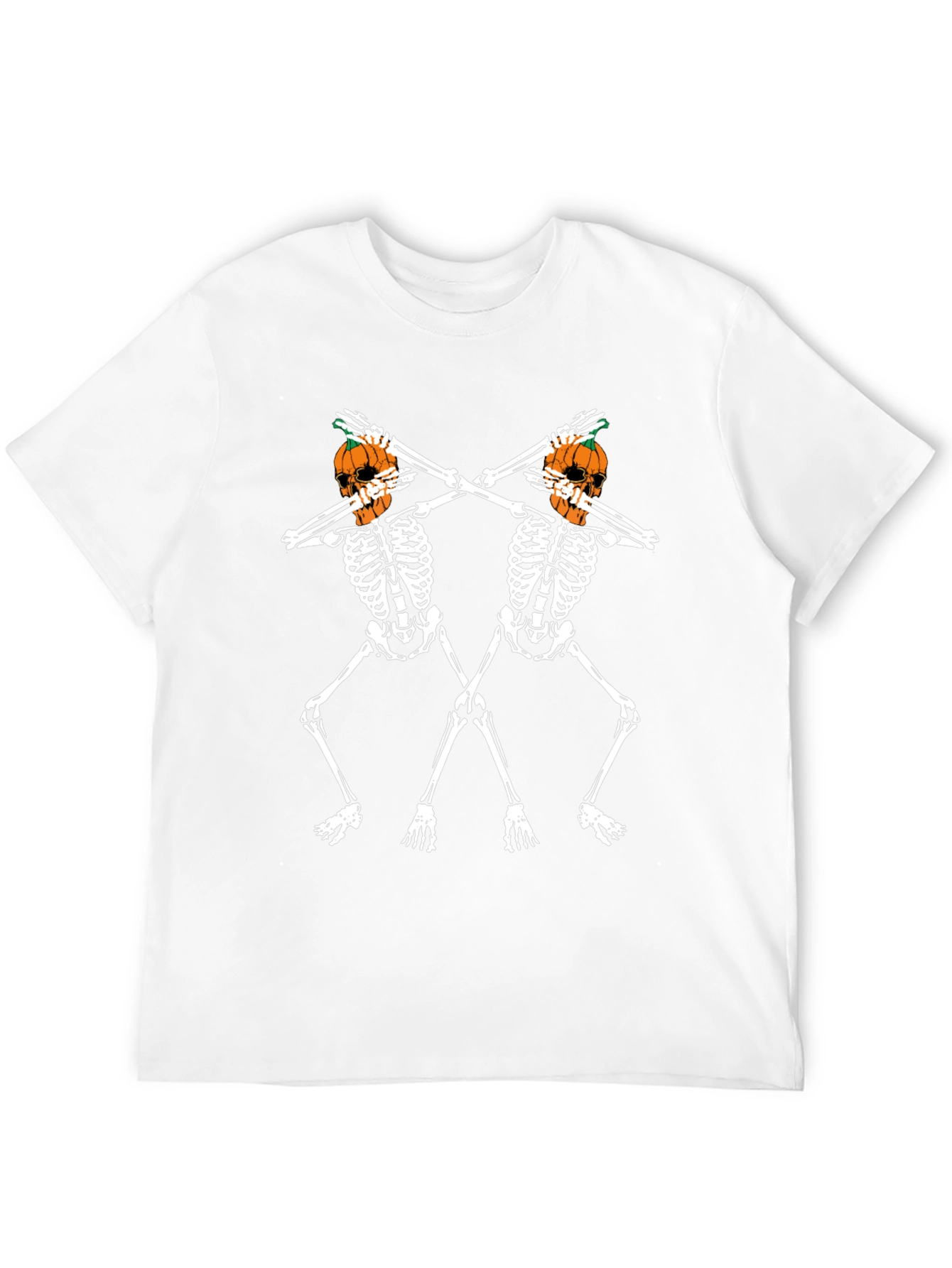 Spooky Season Skeleton Pumpkin T-Shirt