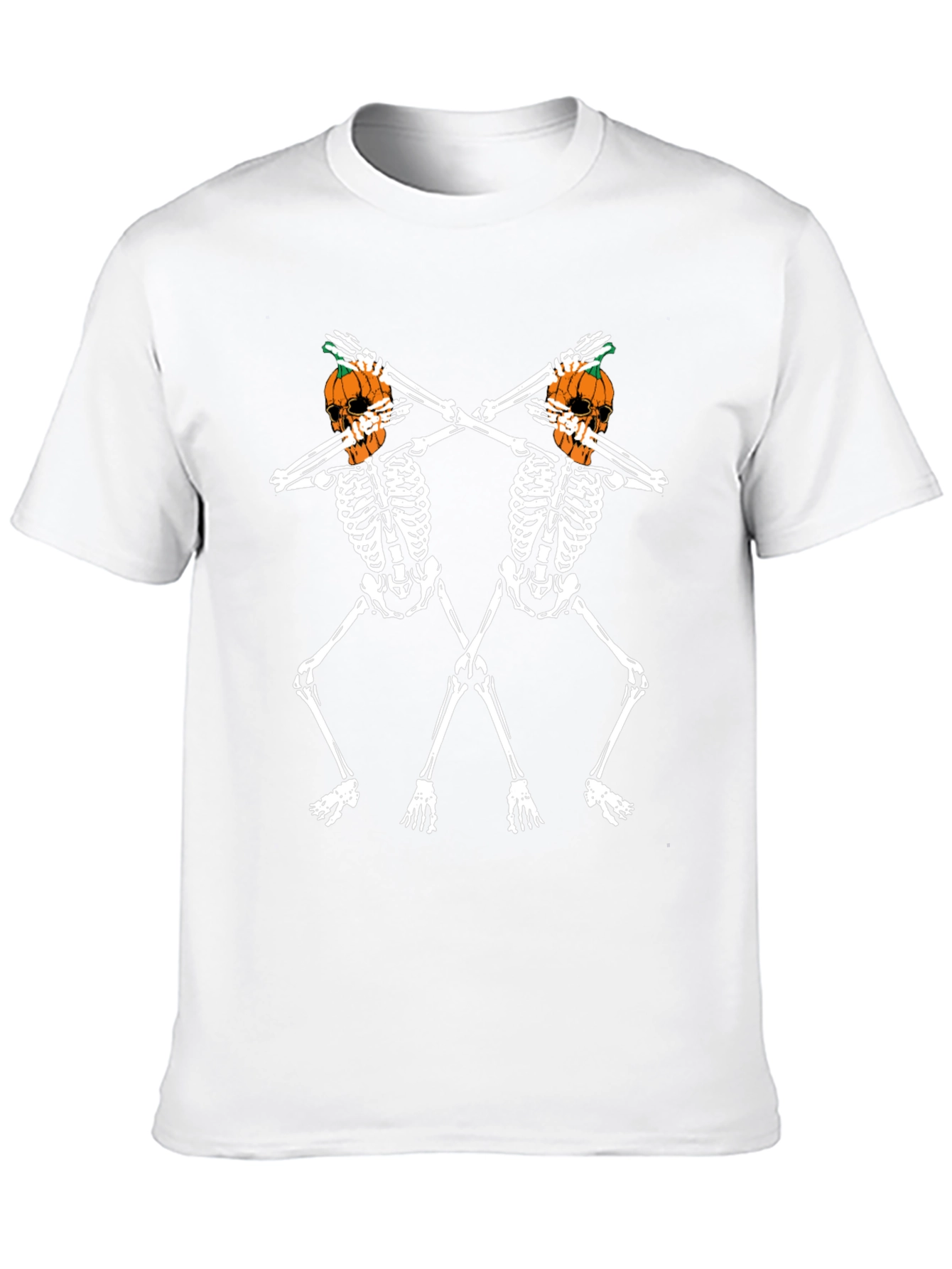 Spooky Season Skeleton Pumpkin T-Shirt