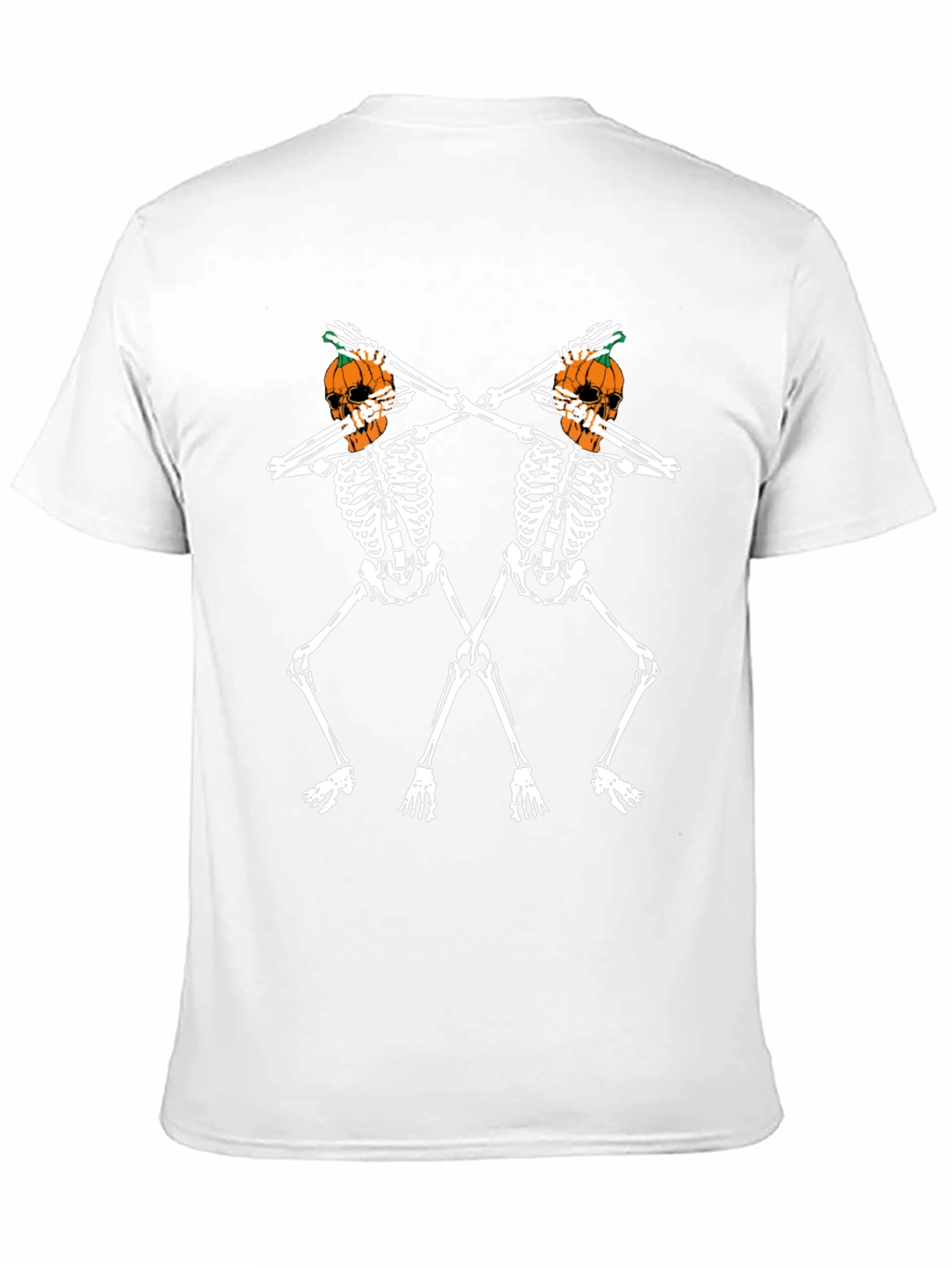 Spooky Season Skeleton Pumpkin T-Shirt