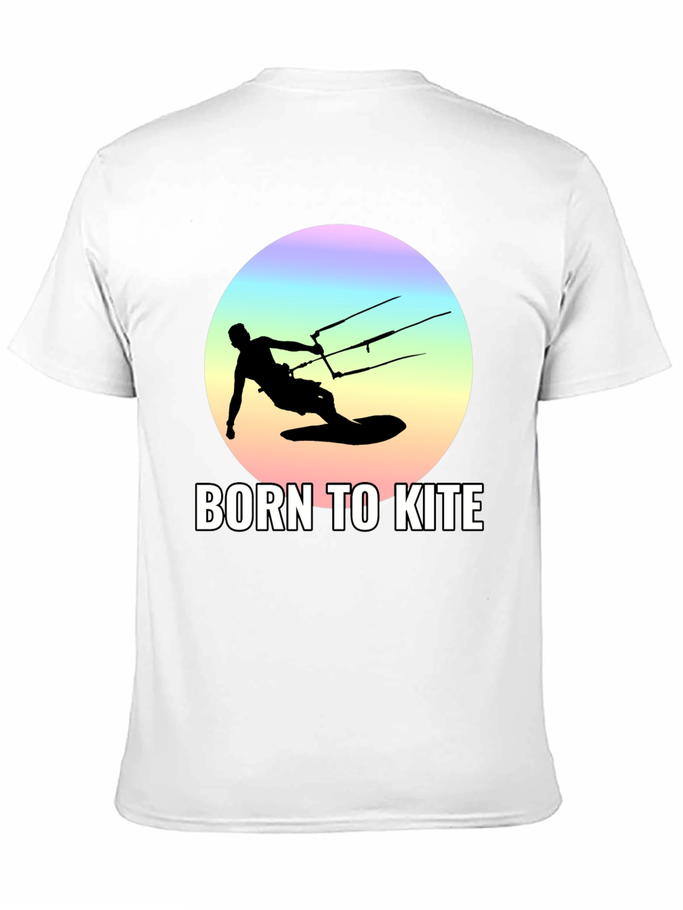 Born to Kite Black T-Shirt - Kitesurfing Apparel