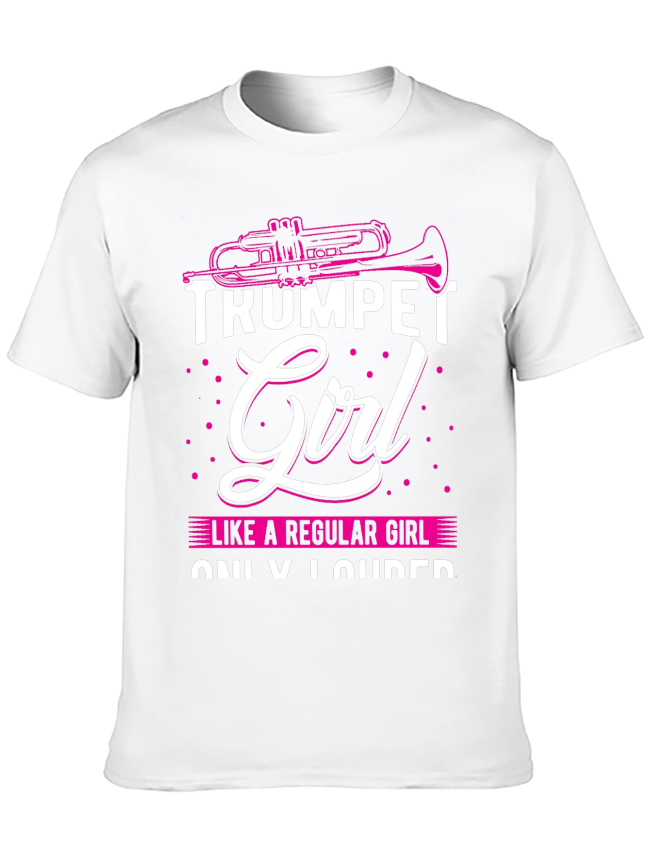 Trumpet Girl T-Shirt - Musicians Statement Tee