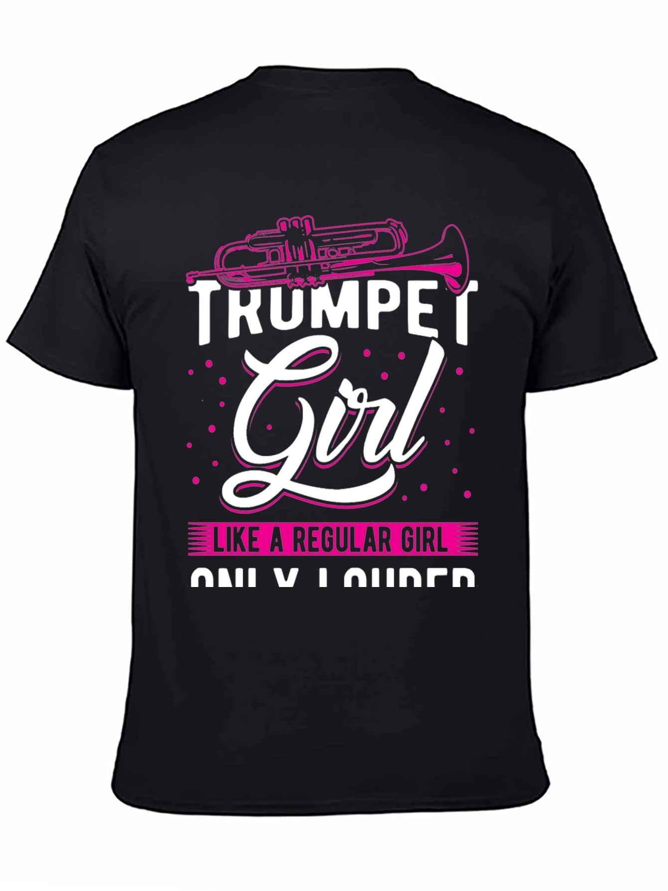 Trumpet Girl T-Shirt - Musicians Statement Tee