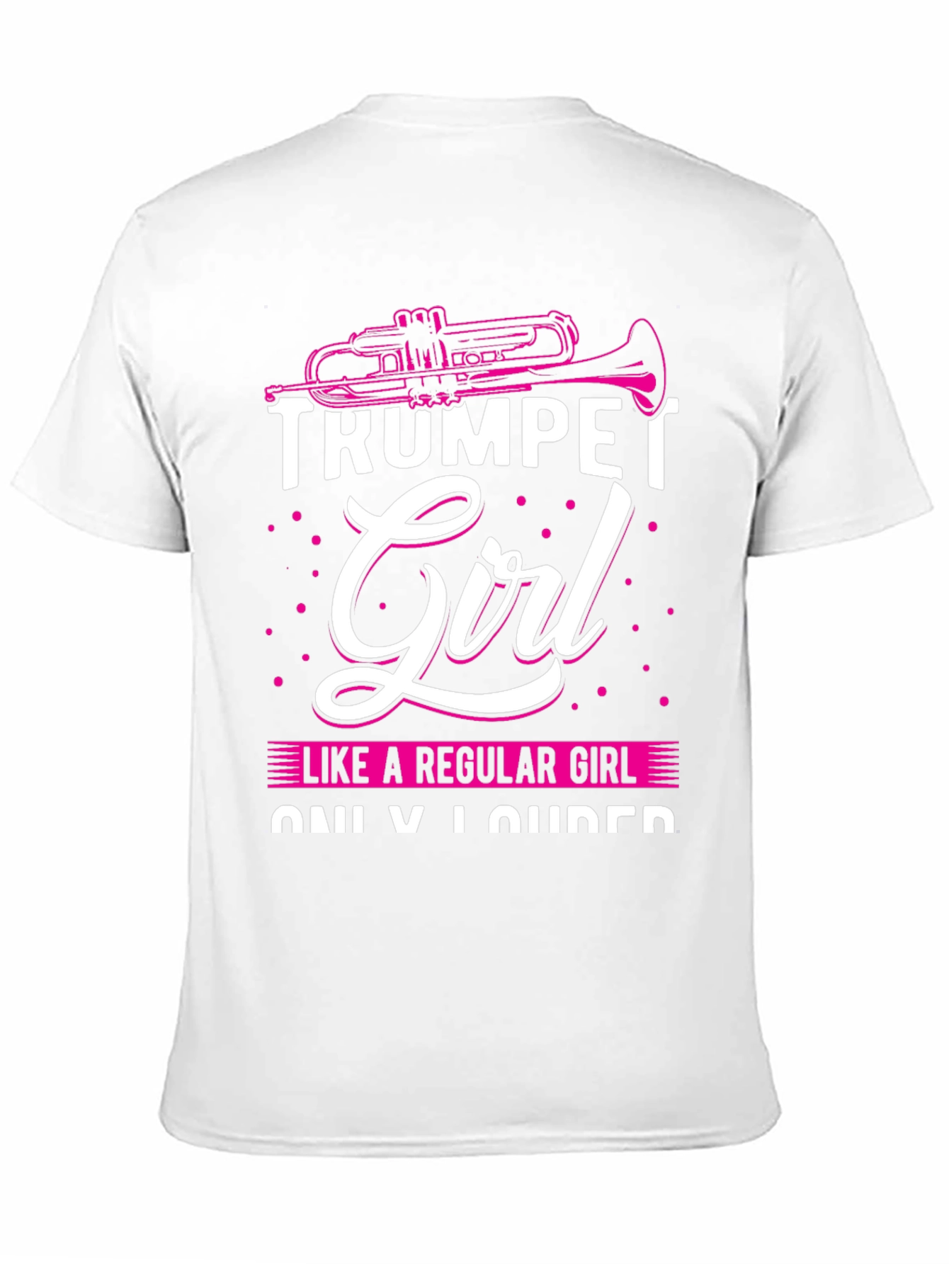 Trumpet Girl T-Shirt - Musicians Statement Tee