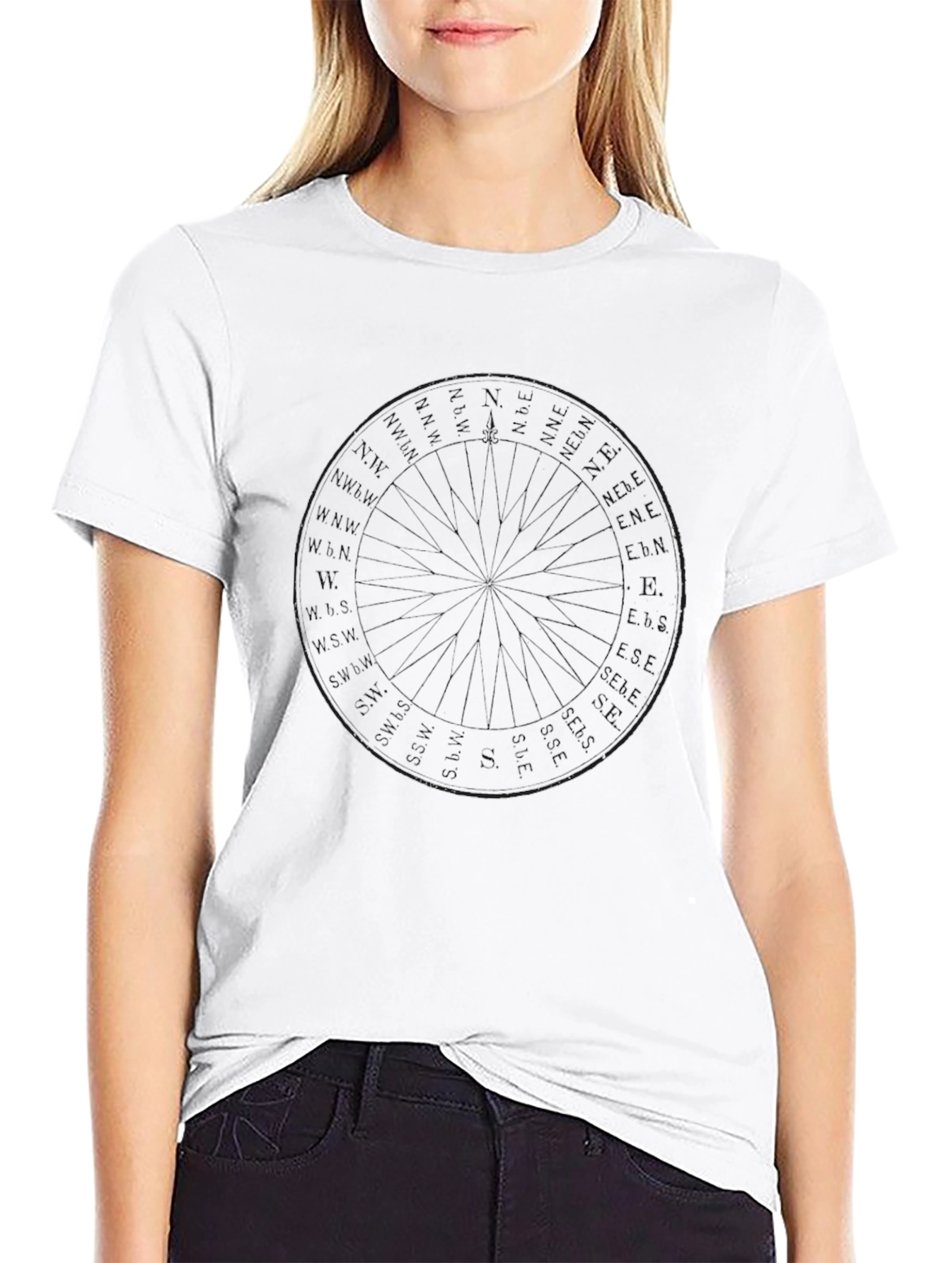Mens Basic Black Crew Neck T-Shirt