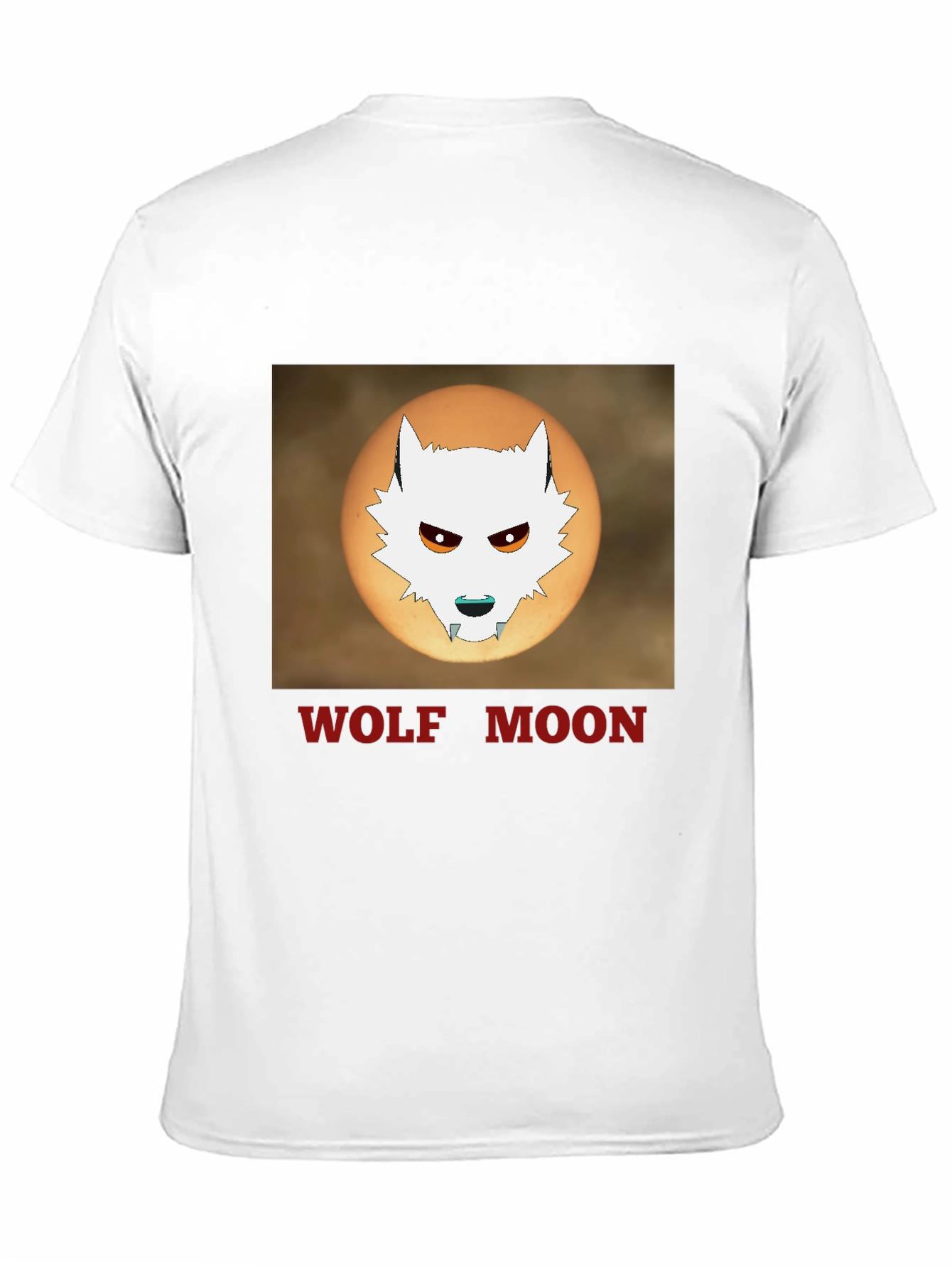 Wolf Moon Graphic T-Shirt - Black