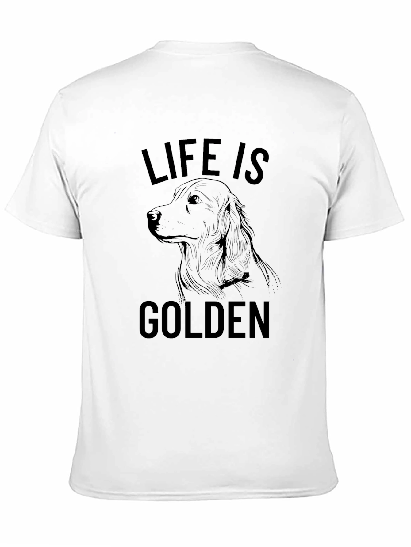 Life is Golden Dog T-Shirt