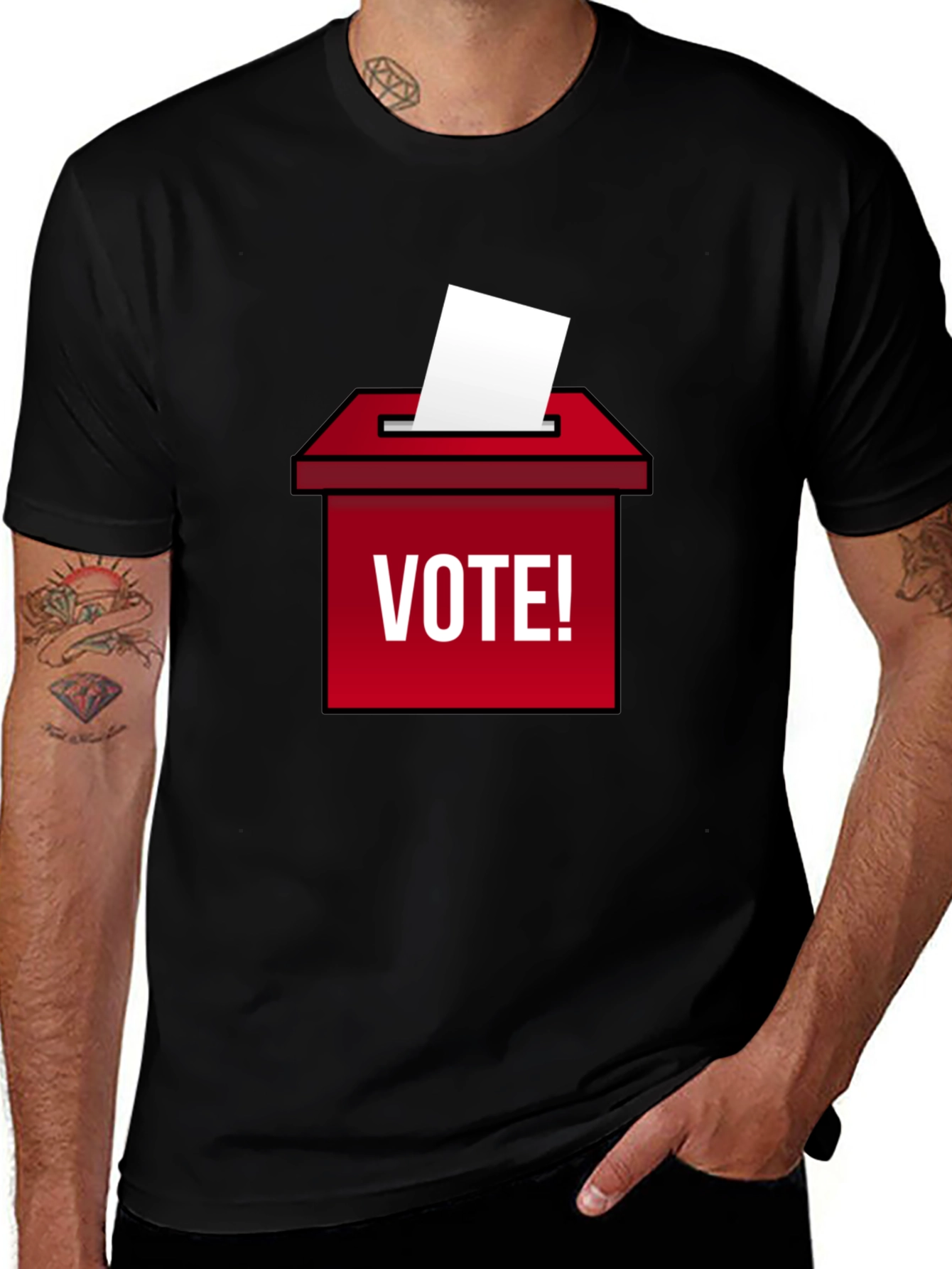 Vote! Graphic Tee - Patriotic Election T-Shirt