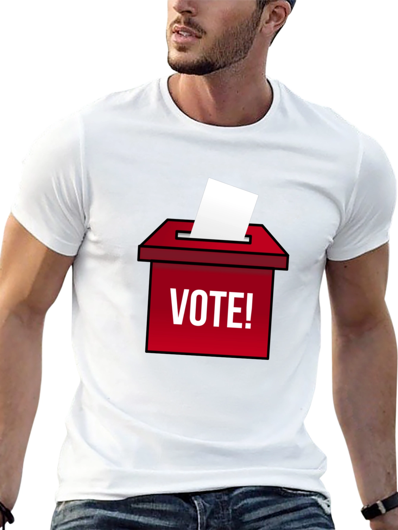 Vote! Graphic Tee - Patriotic Election T-Shirt