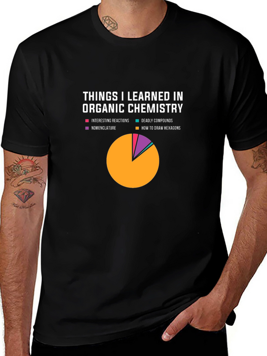 Organic Chemistry Humor T-Shirt - Things I Learned