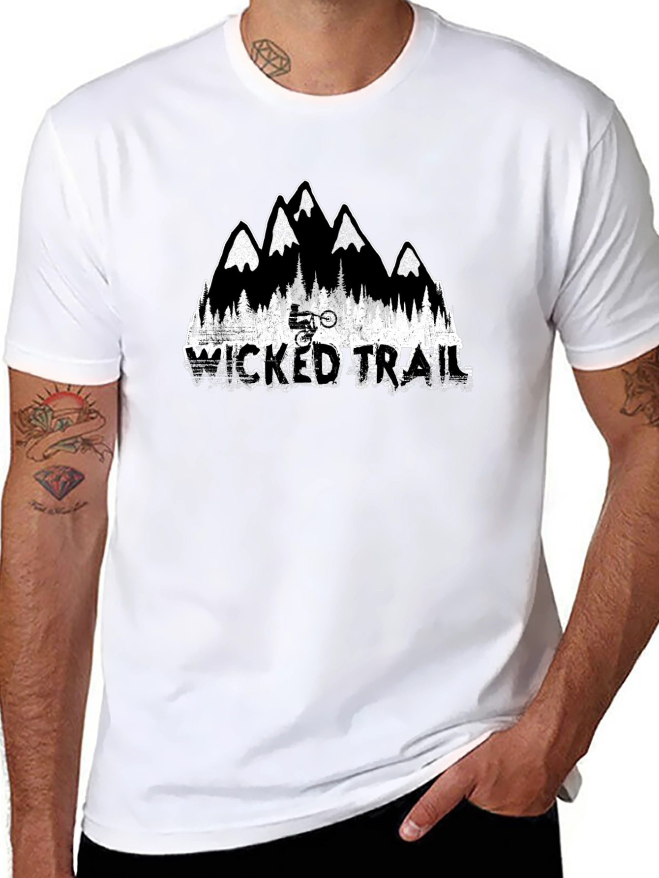 Wicked Trail Mountain Biking T-Shirt