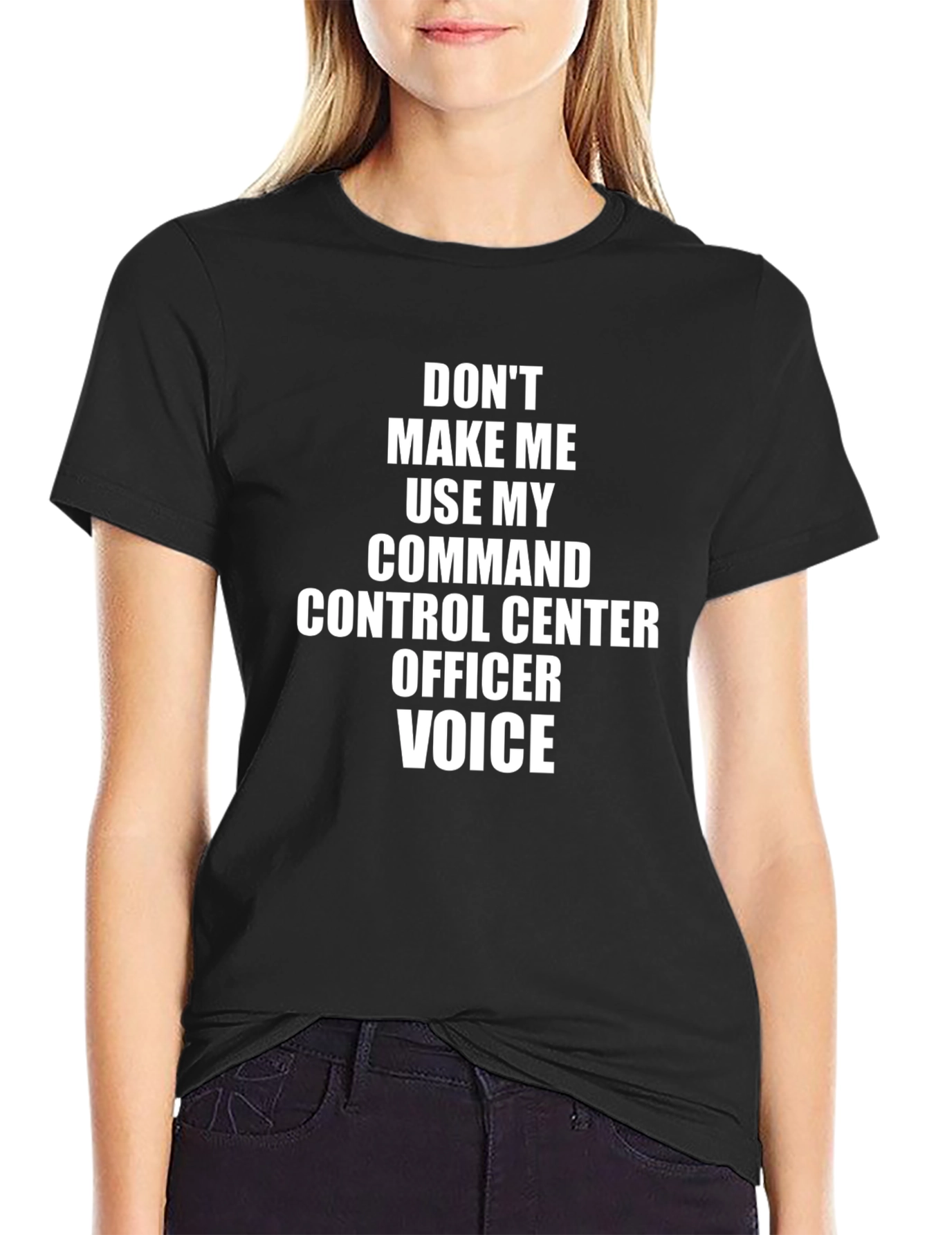 Command Control Officer T-Shirt - Funny Sarcastic Tee