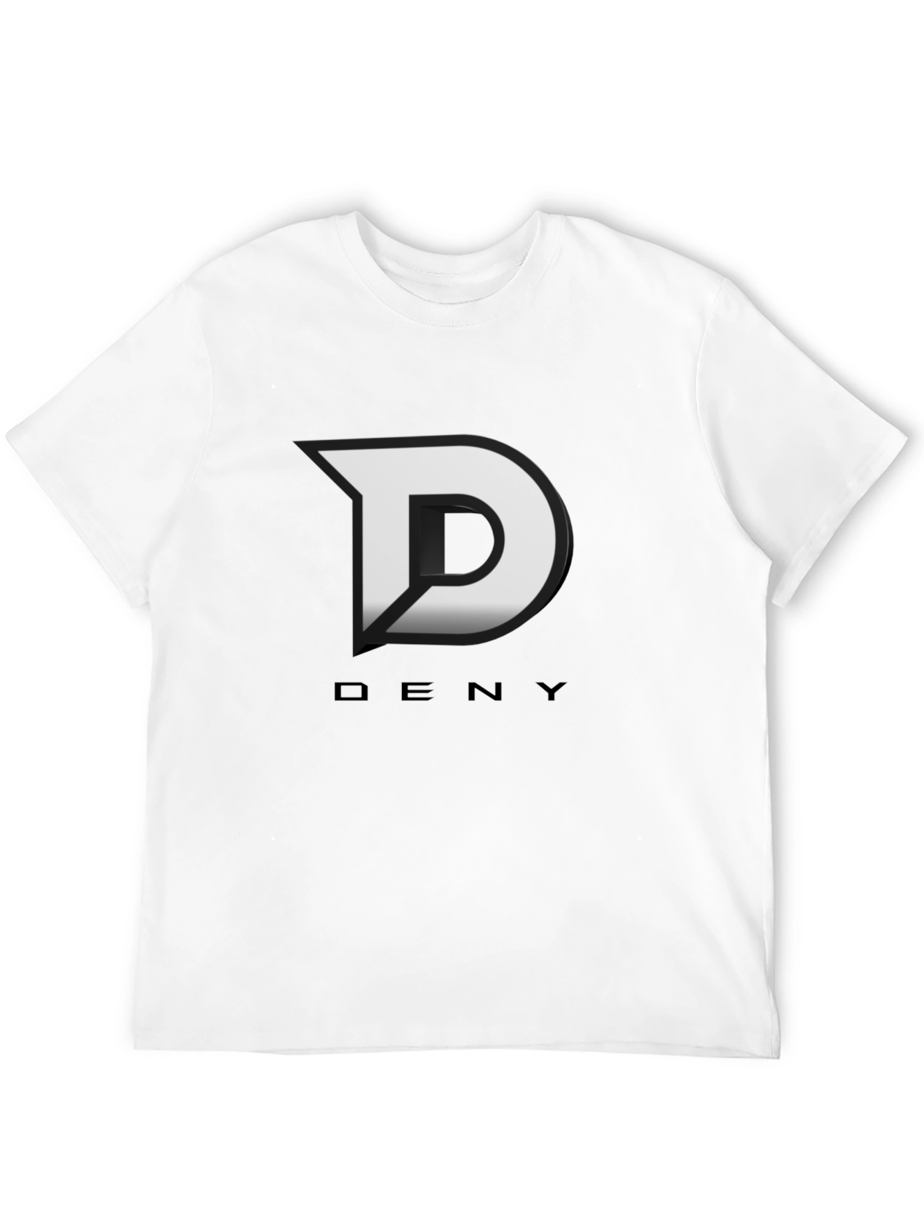 Deny Logo Graphic T-Shirt - Black