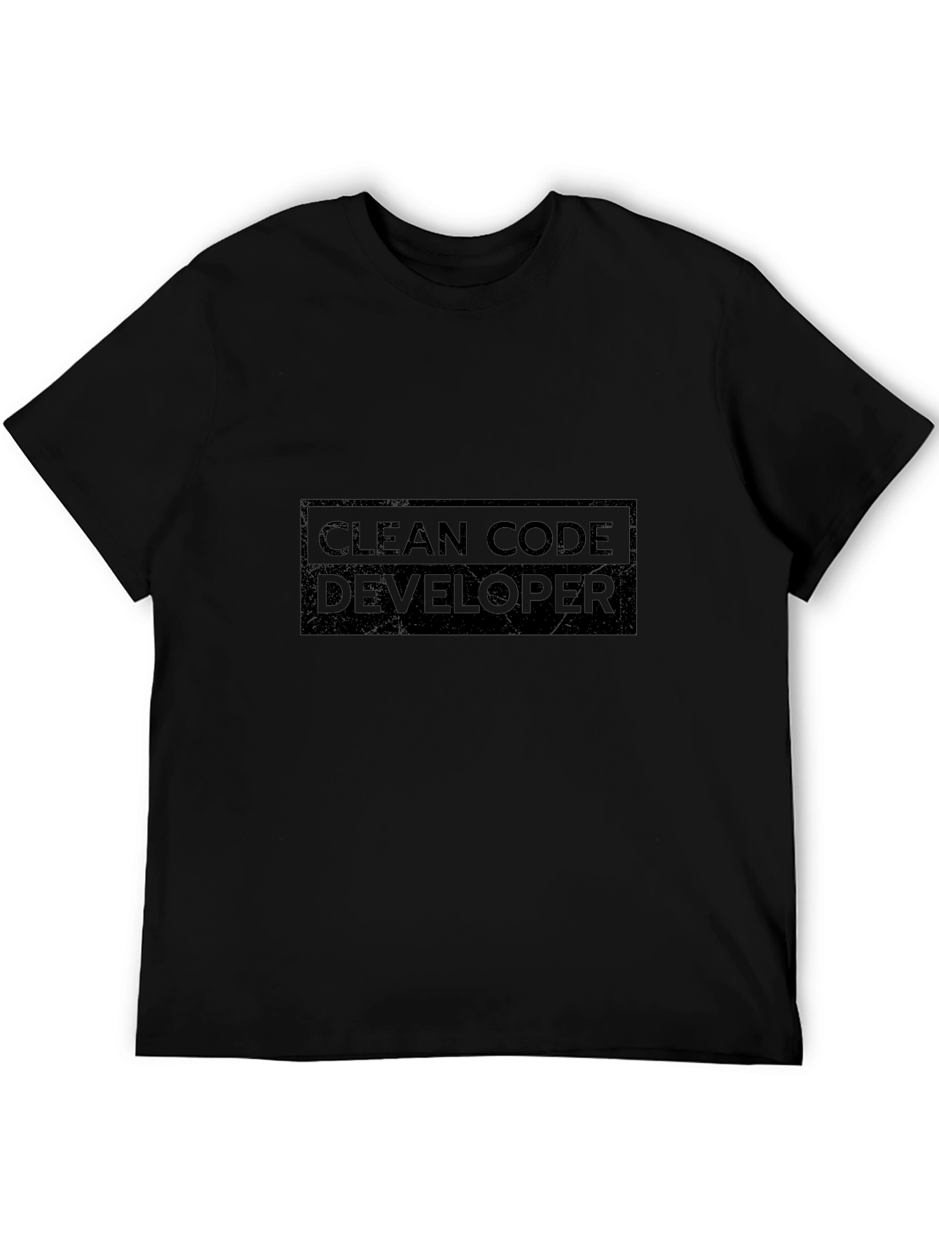 Clean Code Developer Black T-Shirt