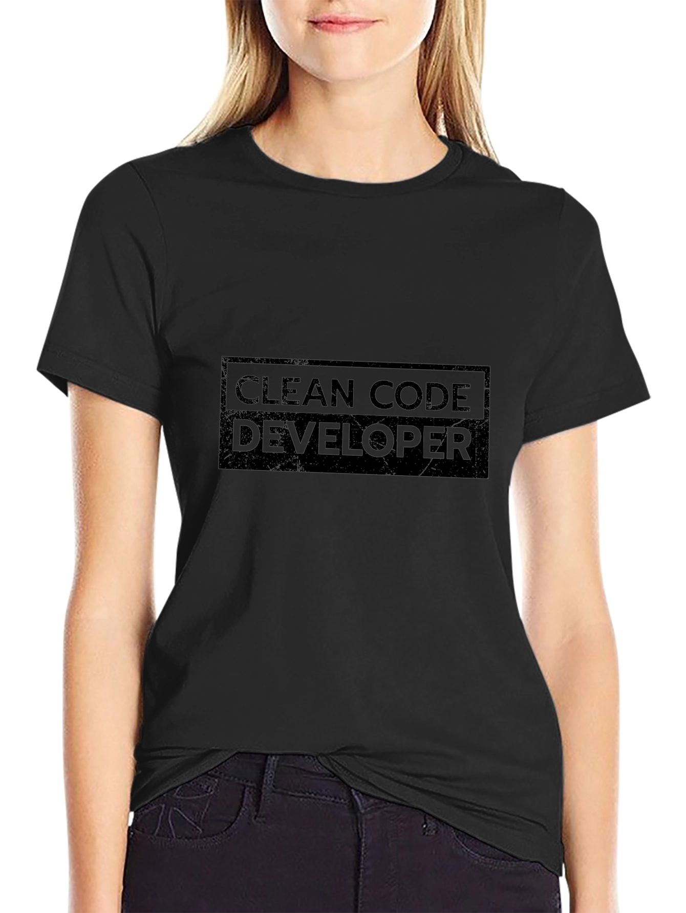 Clean Code Developer Black T-Shirt
