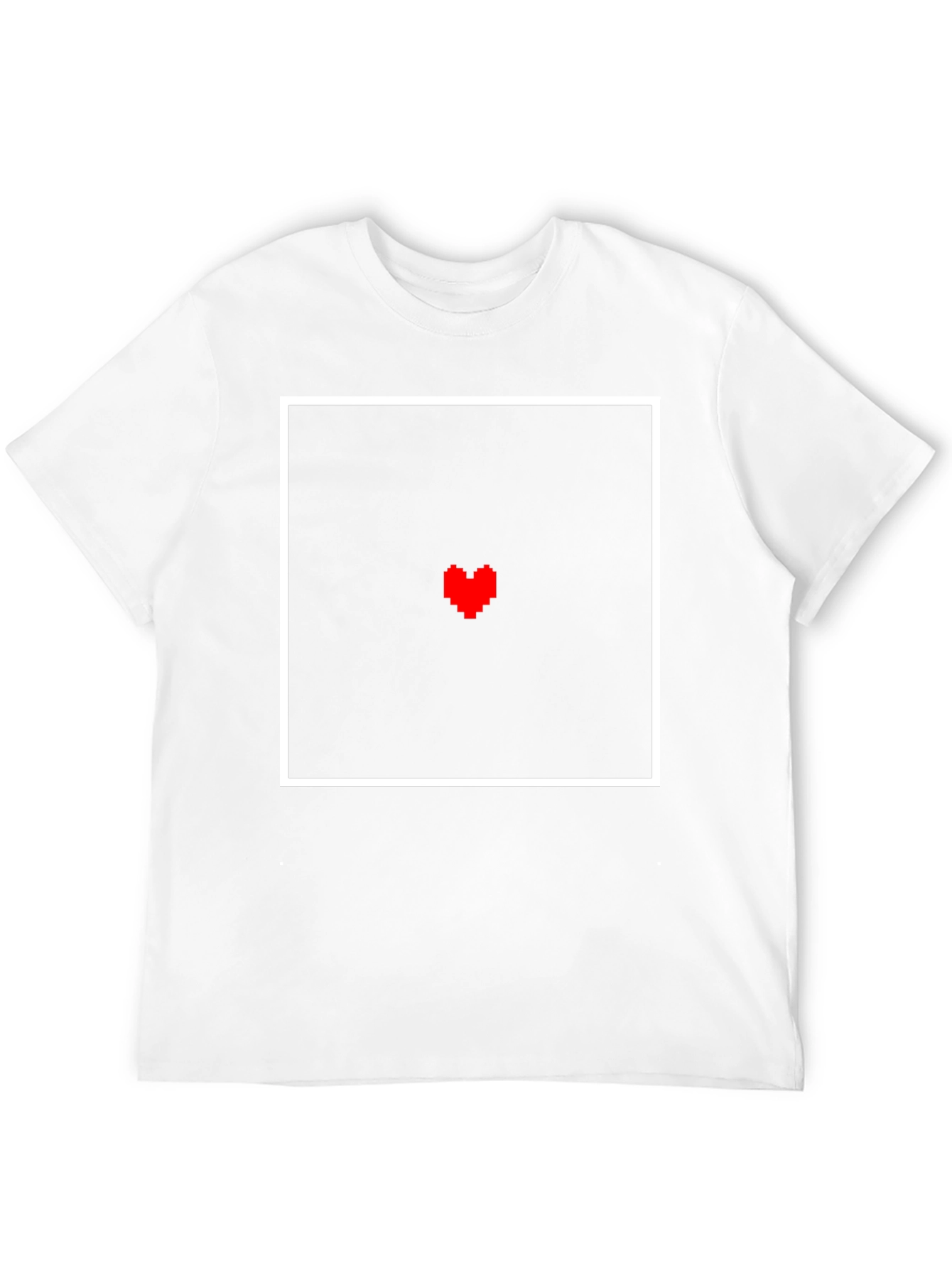 Pixel Heart T-Shirt - Undertale Style