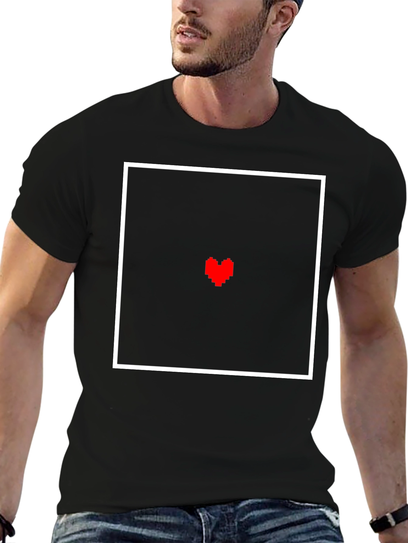 Pixel Heart T-Shirt - Undertale Style