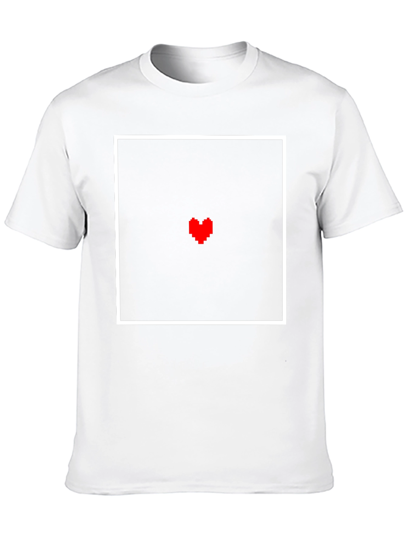Pixel Heart T-Shirt - Undertale Style