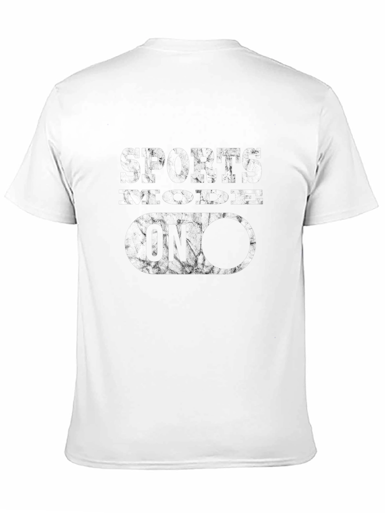 Sports Mode ON Black T-Shirt