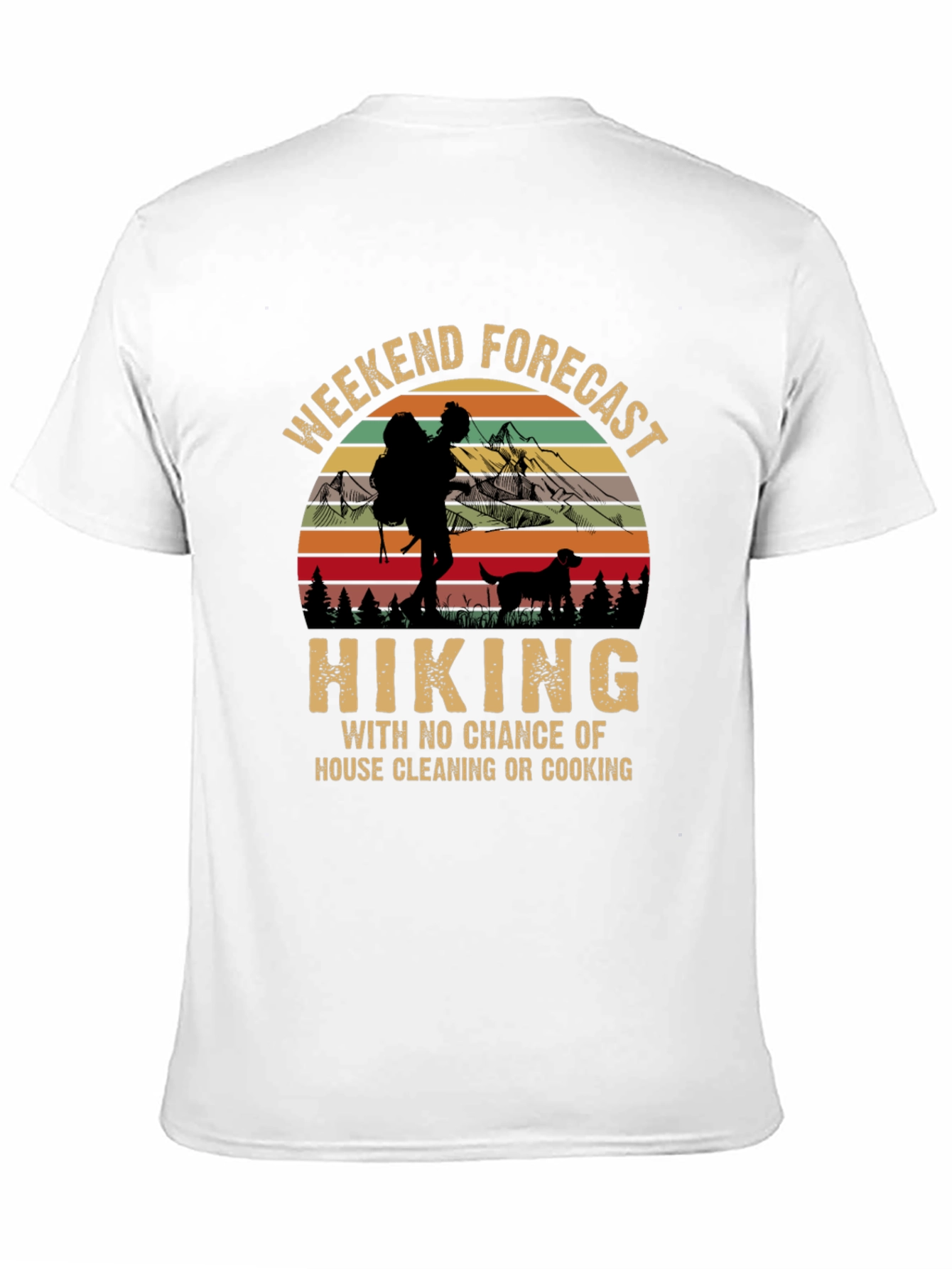 Weekend Hiking Forecast T-Shirt