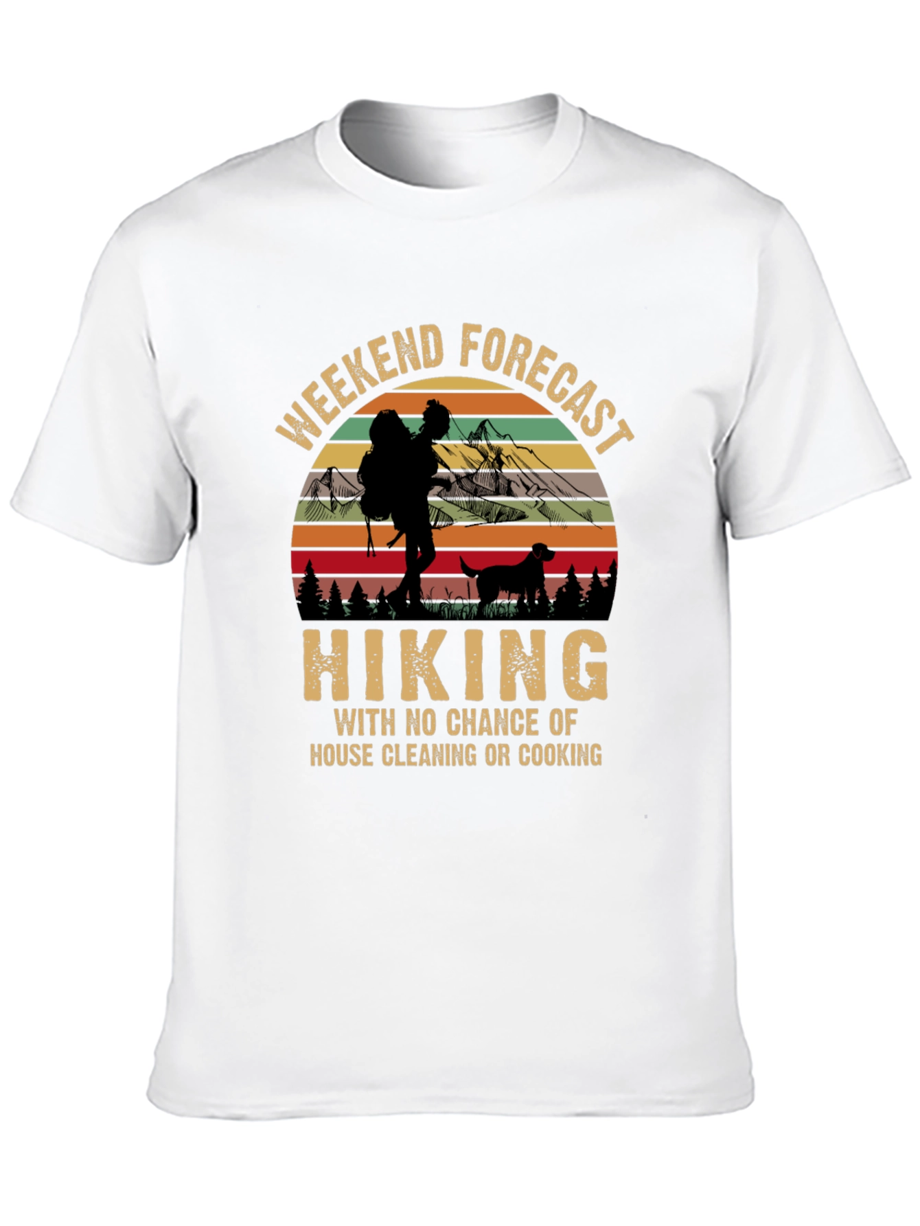 Weekend Hiking Forecast T-Shirt