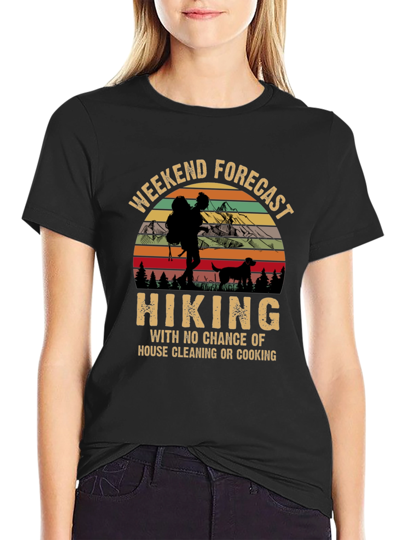 Weekend Hiking Forecast T-Shirt