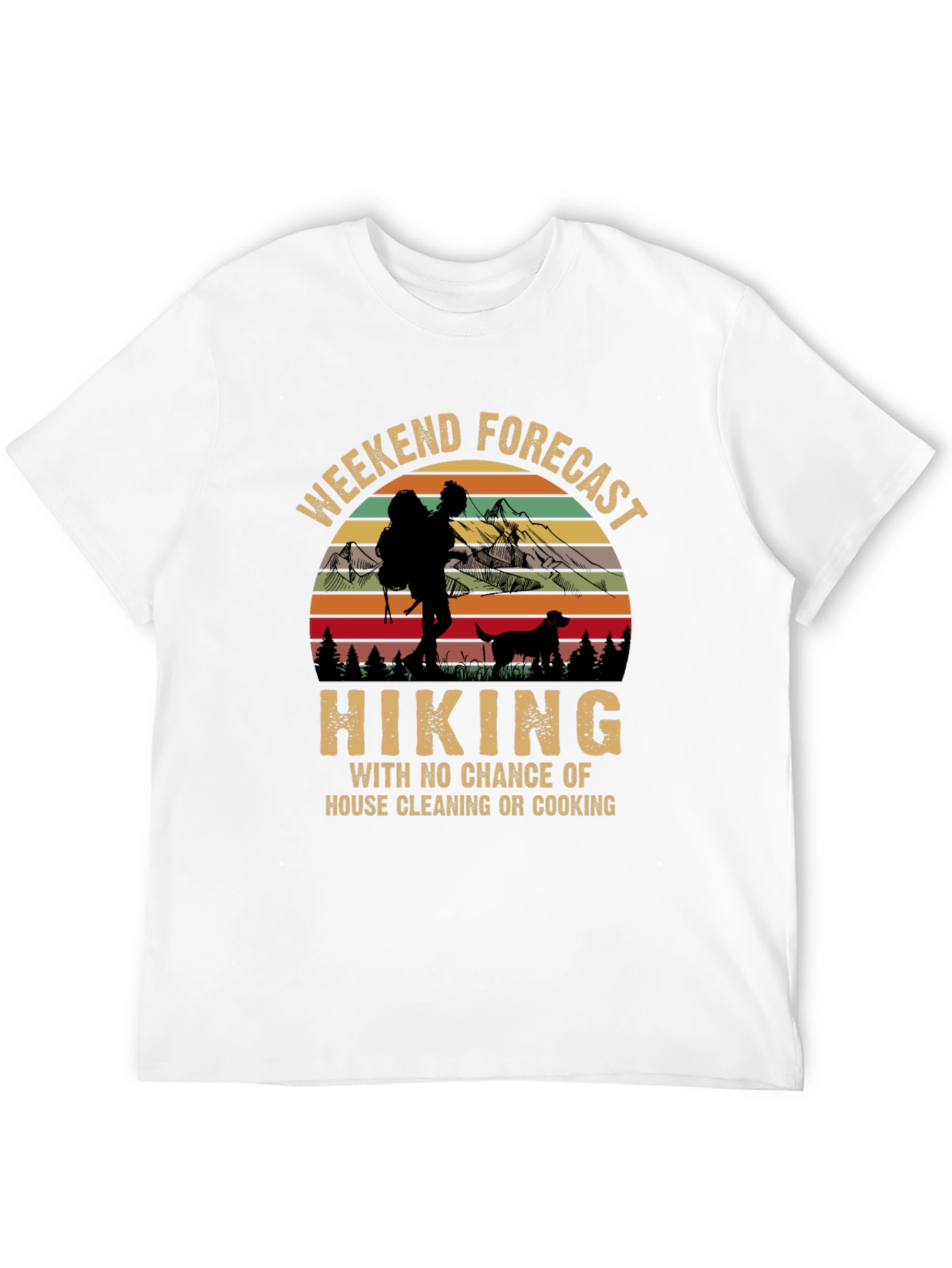 Weekend Hiking Forecast T-Shirt