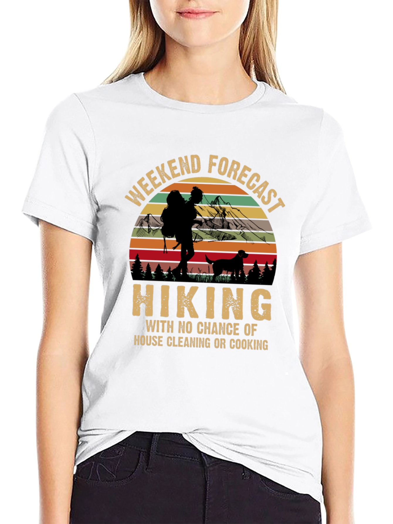 Weekend Hiking Forecast T-Shirt