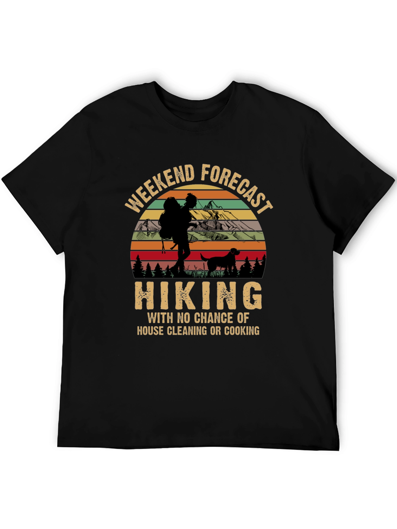 Weekend Hiking Forecast T-Shirt