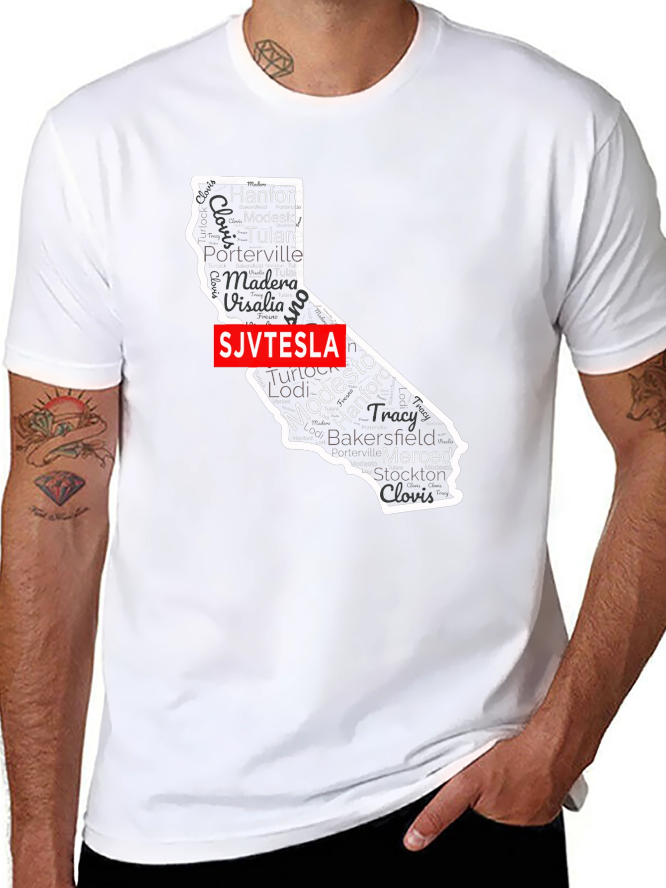 California Tesla T-Shirt