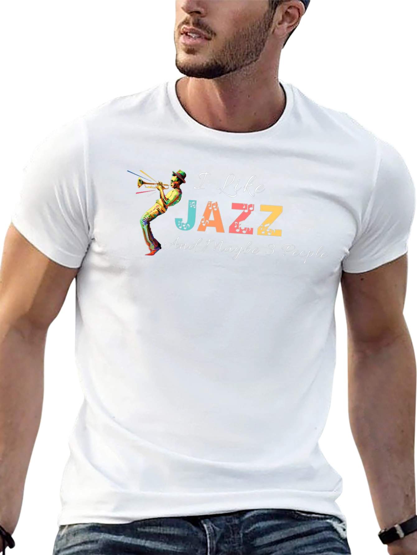 I Like Jazz Graphic Tee