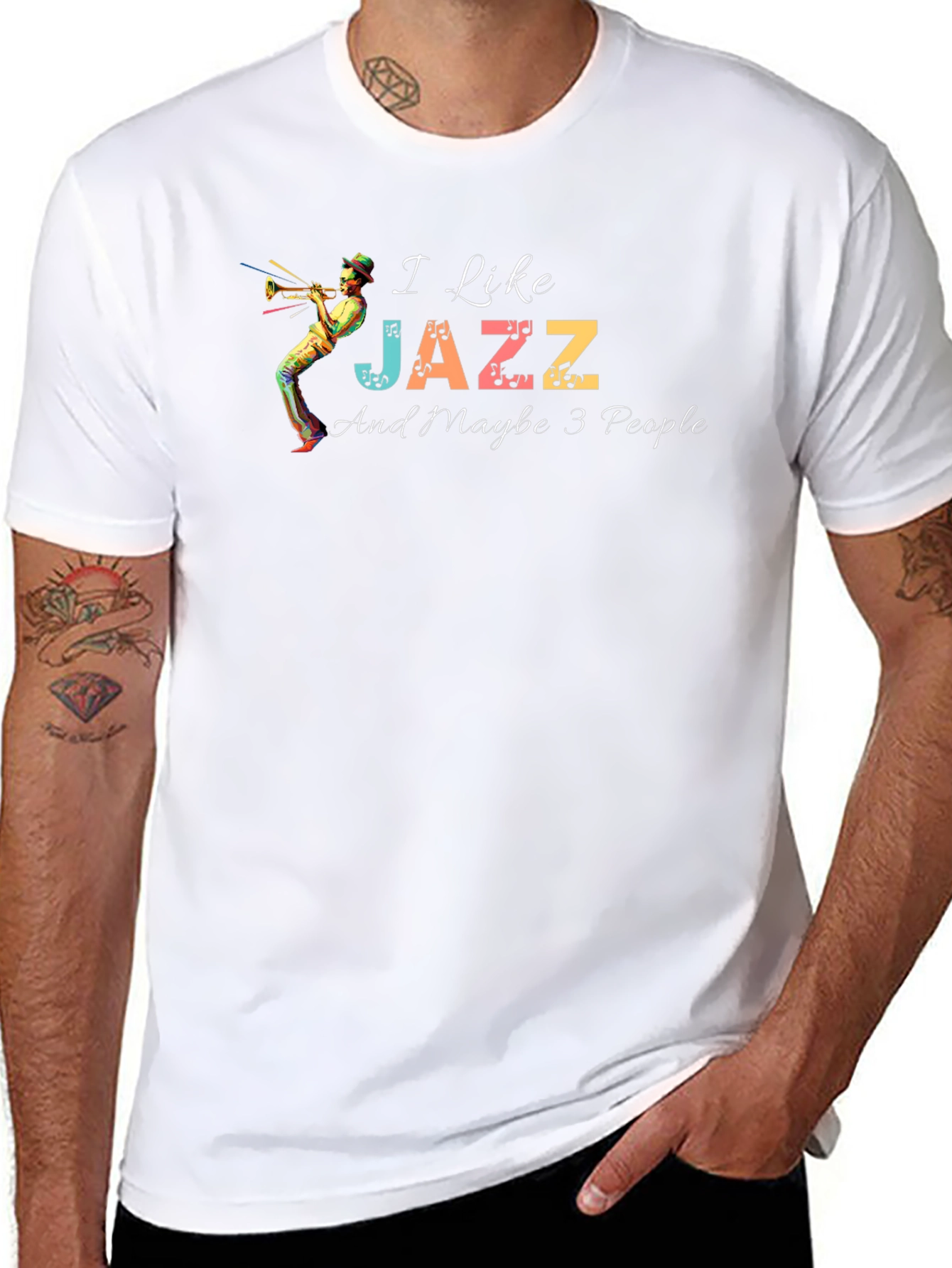I Like Jazz Graphic Tee
