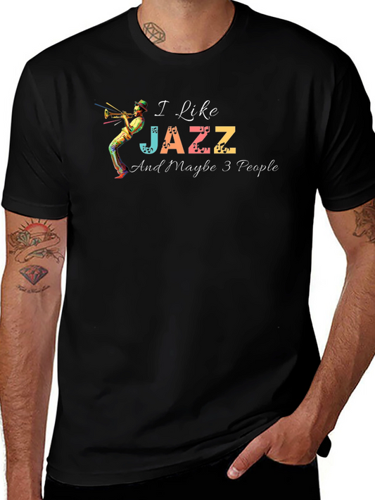 I Like Jazz Graphic Tee