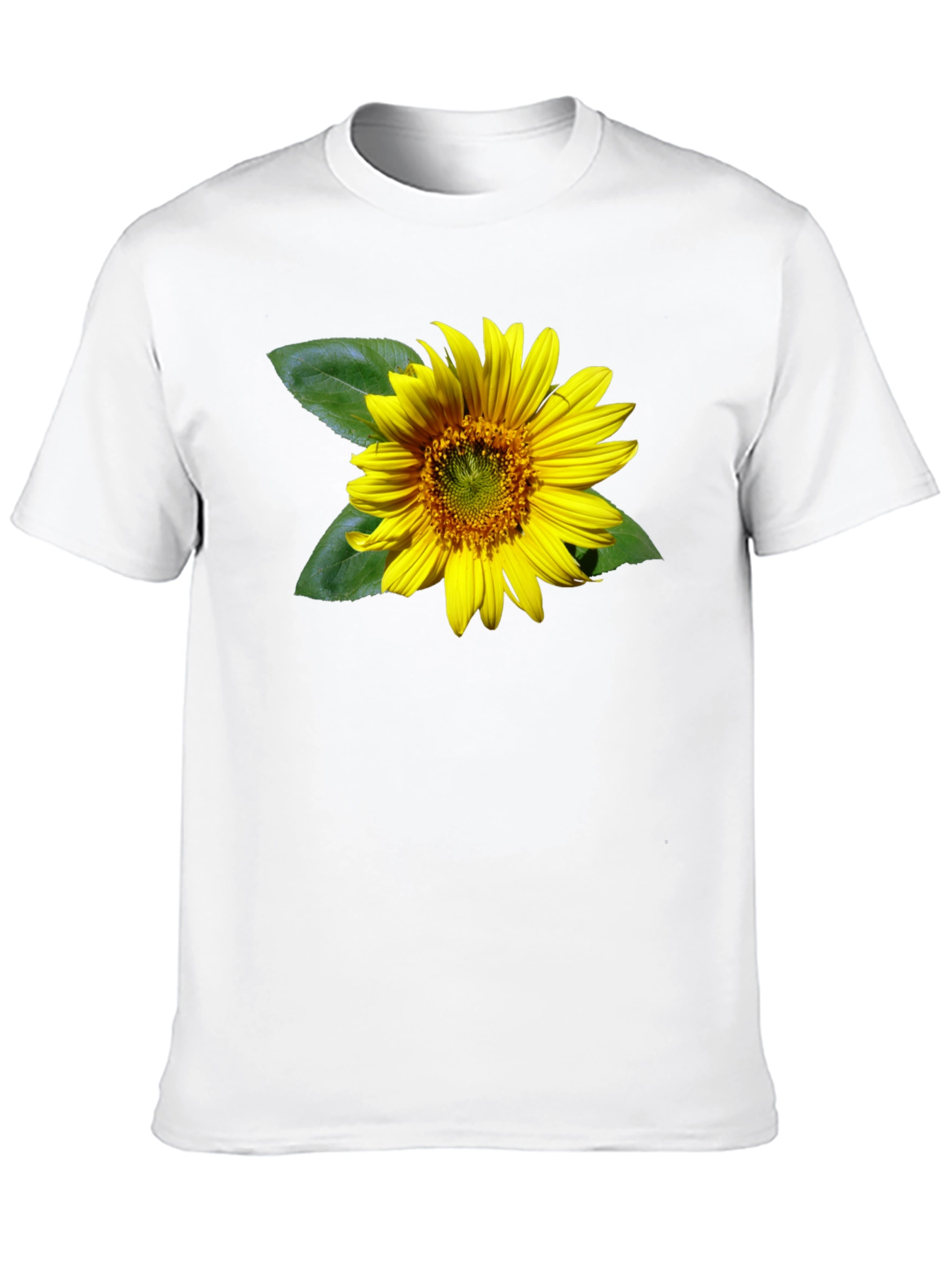Sunflower Graphic Black T-Shirt