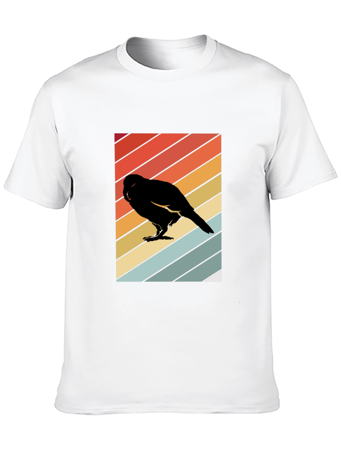 Retro Bird Silhouette T-Shirt