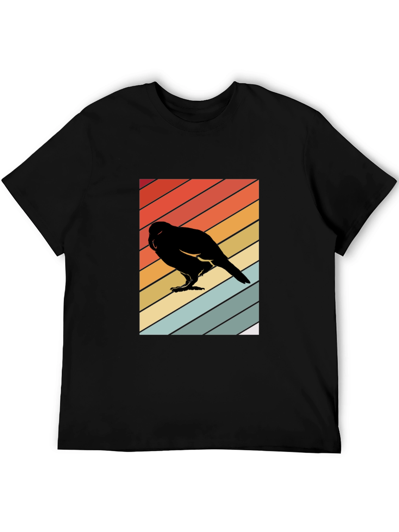 Retro Bird Silhouette T-Shirt