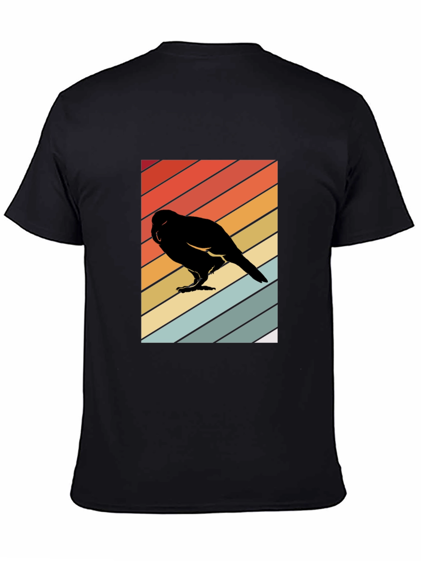 Retro Bird Silhouette T-Shirt