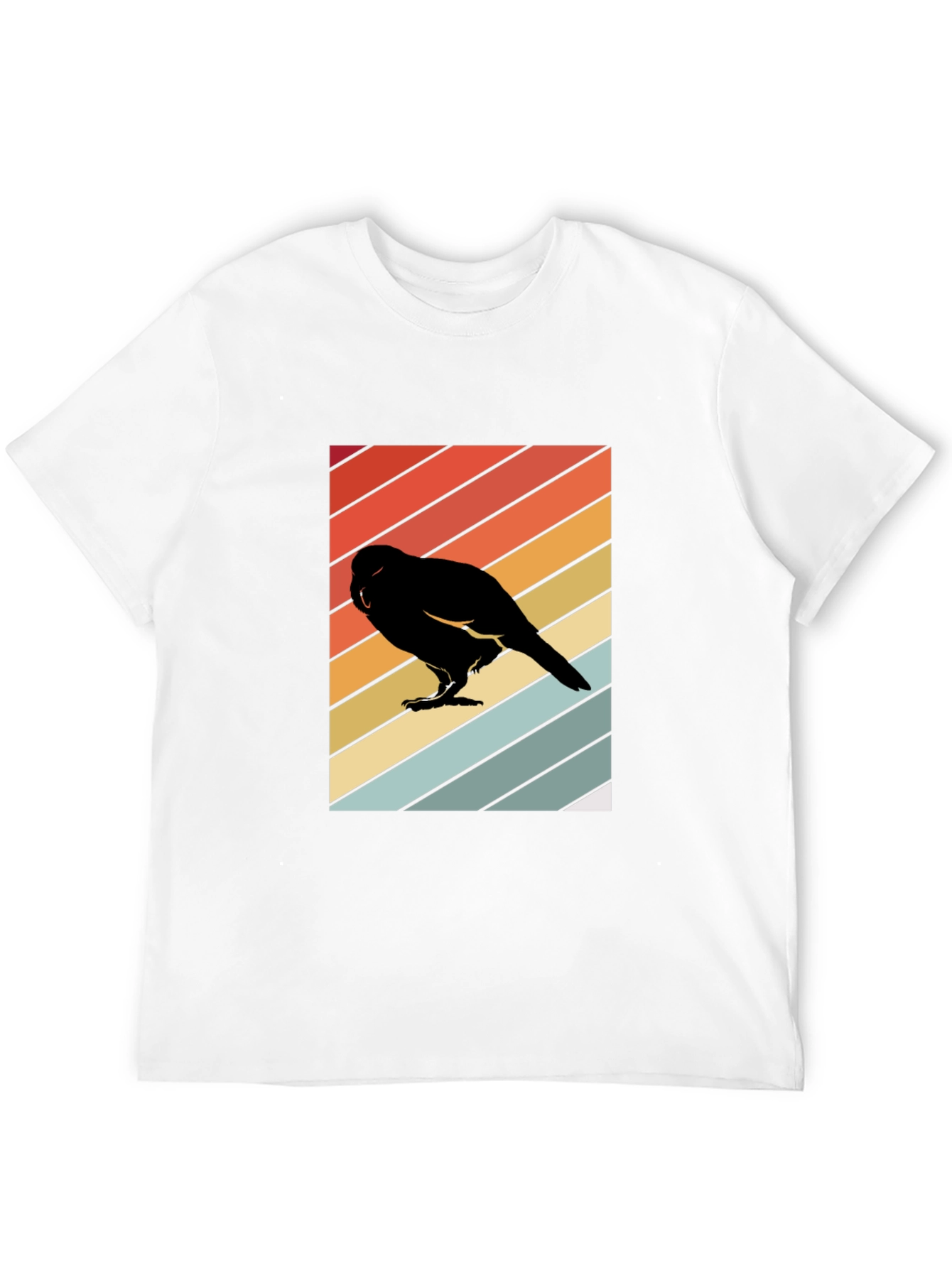 Retro Bird Silhouette T-Shirt