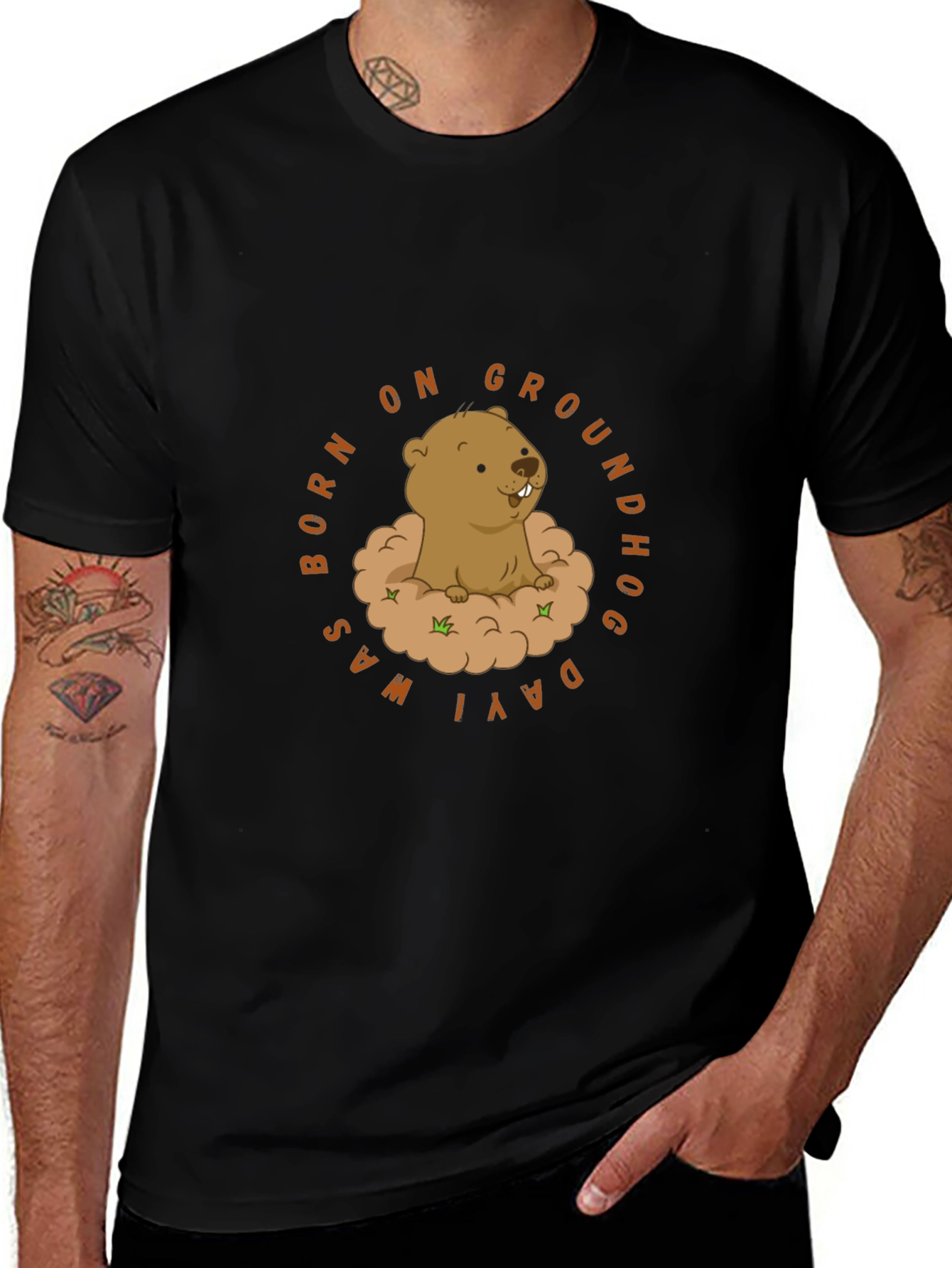 Groundhog Day T-Shirt - Cute Marmot Tee