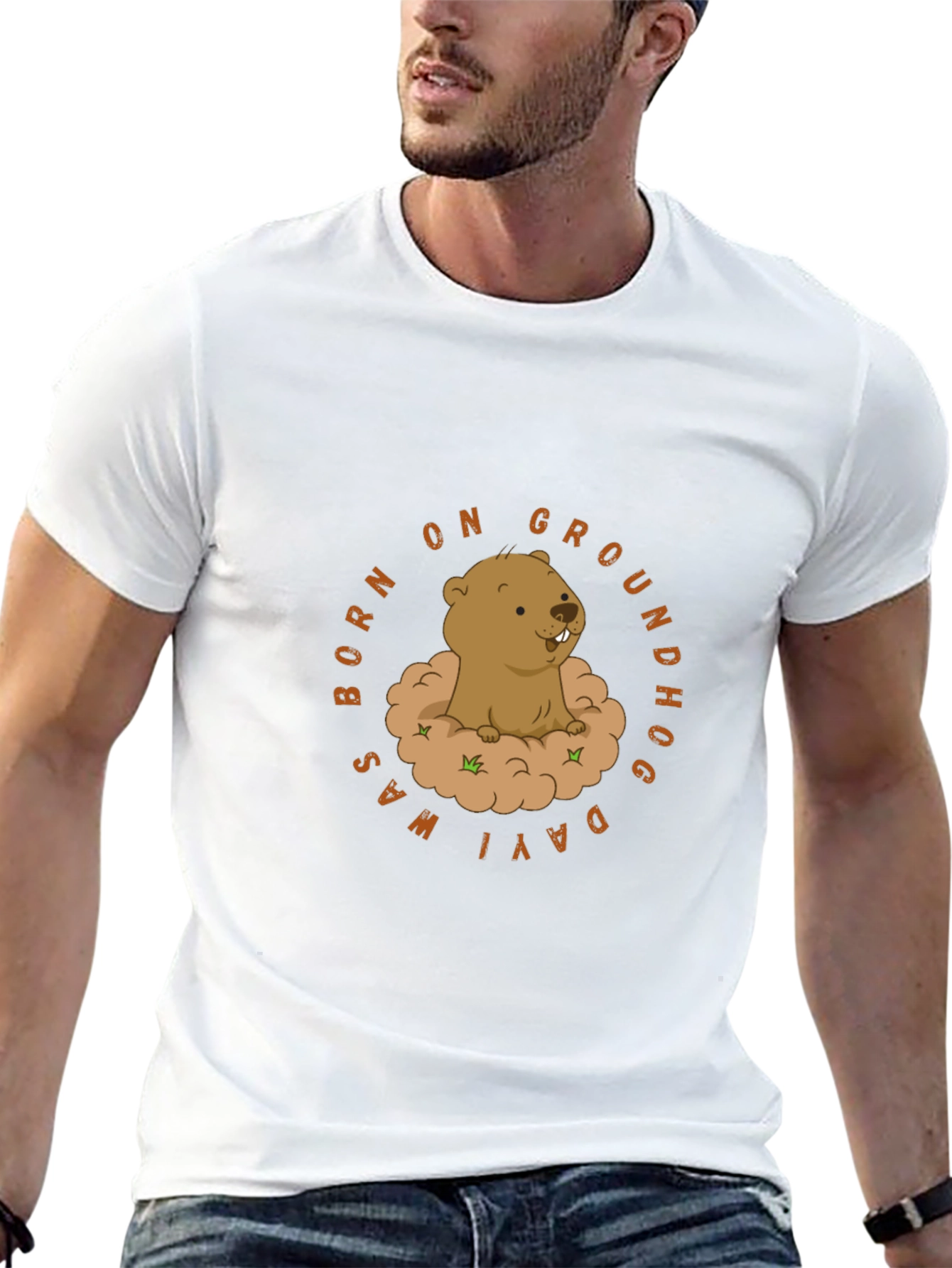 Groundhog Day T-Shirt - Cute Marmot Tee