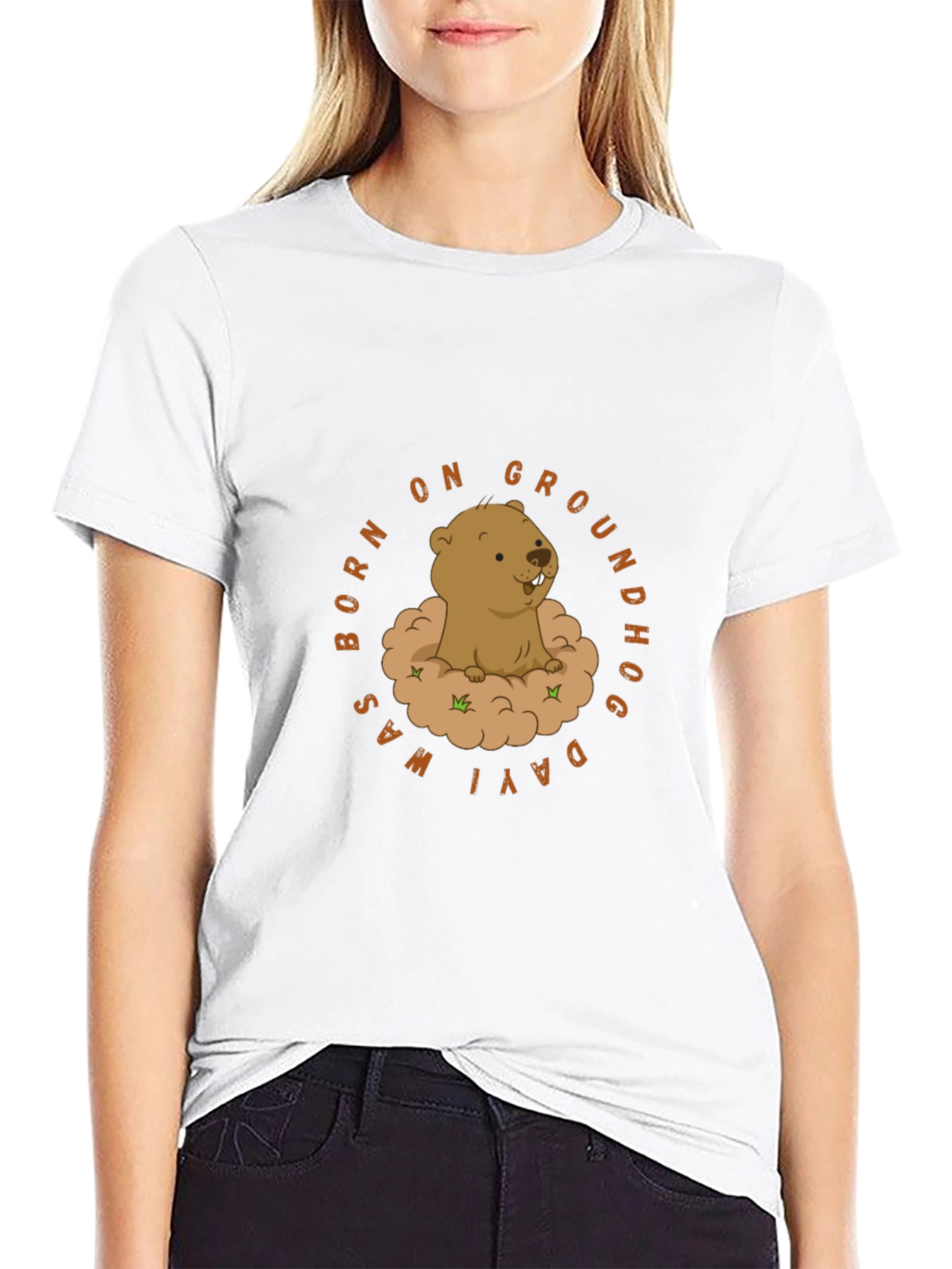 Groundhog Day T-Shirt - Cute Marmot Tee