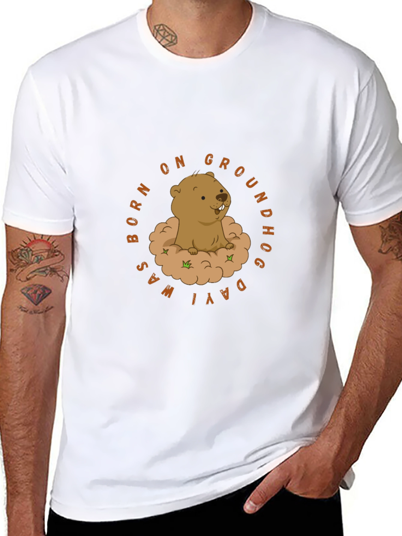 Groundhog Day T-Shirt - Cute Marmot Tee