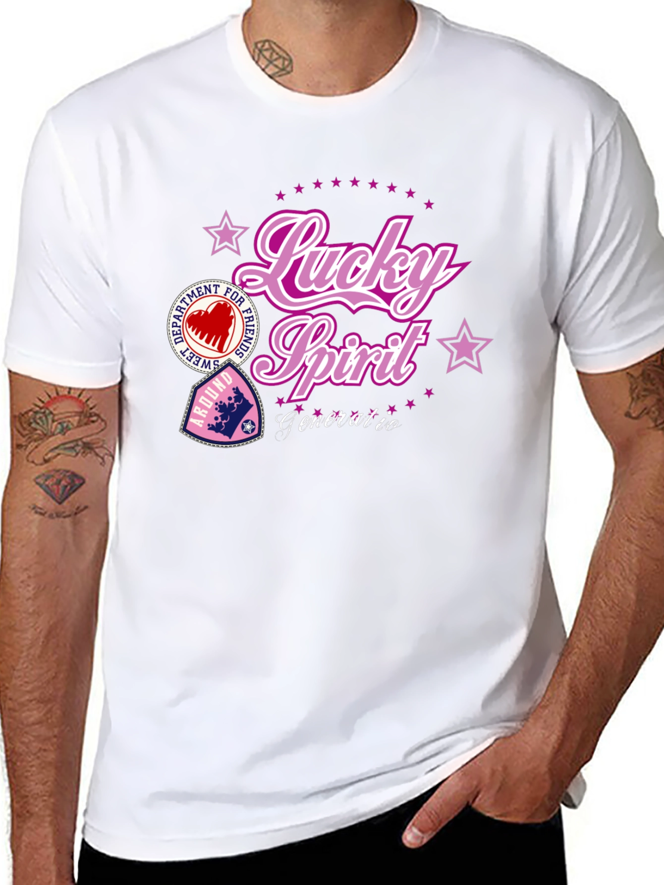 Lucky Spirit Graphic T-Shirt