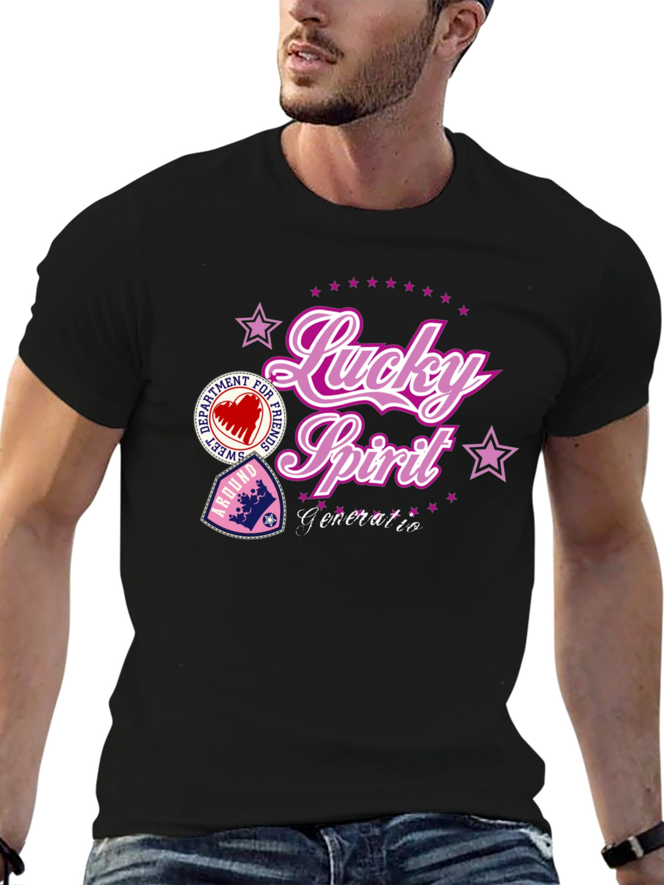 Lucky Spirit Graphic T-Shirt
