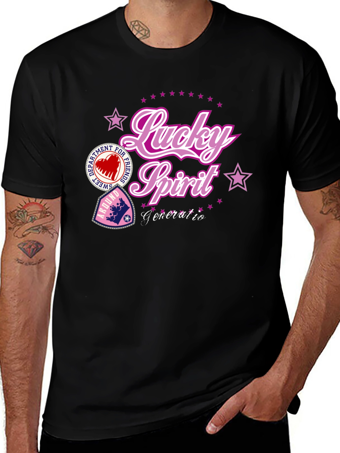 Lucky Spirit Graphic T-Shirt