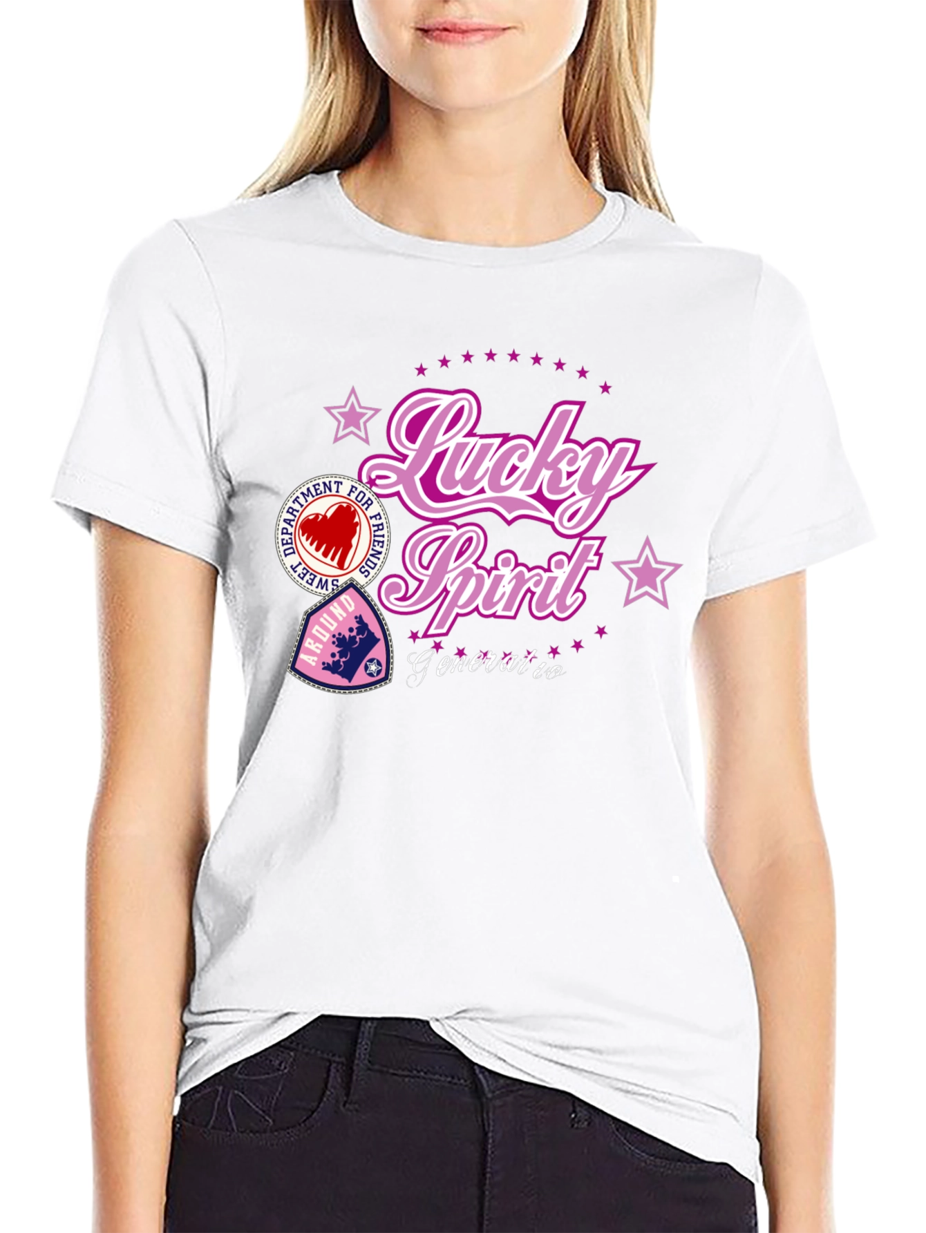 Lucky Spirit Graphic T-Shirt