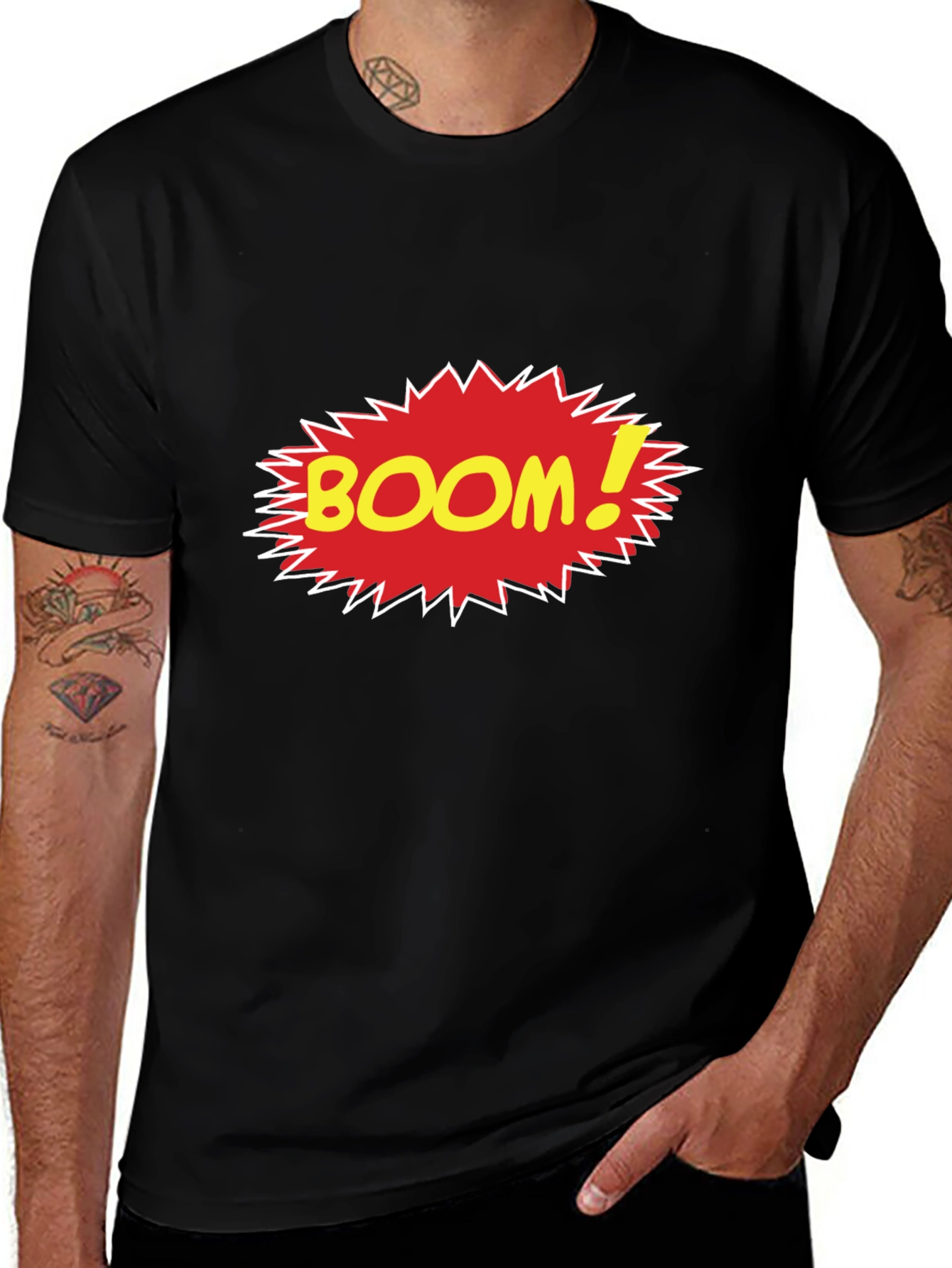 Boom Graphic T-Shirt - Comic Style